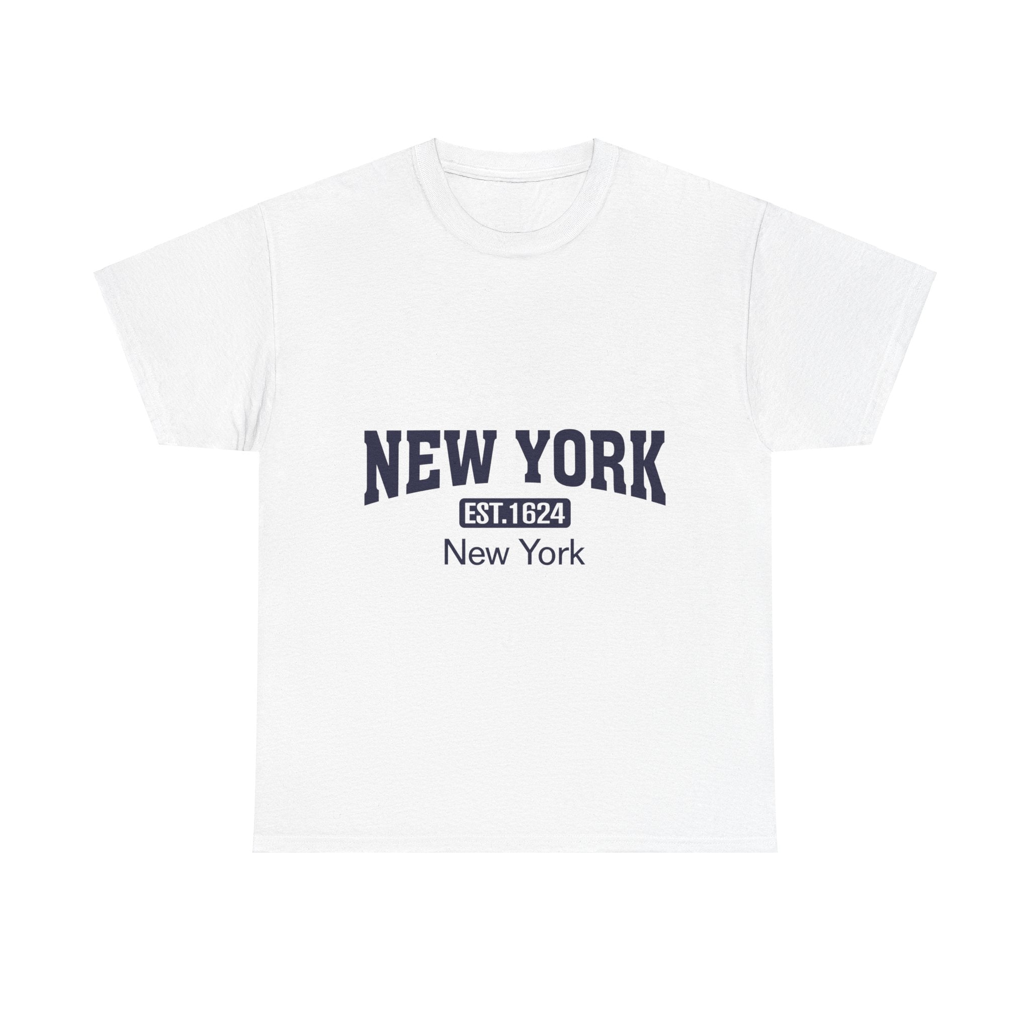 New York Unisex Heavy Cotton Tee