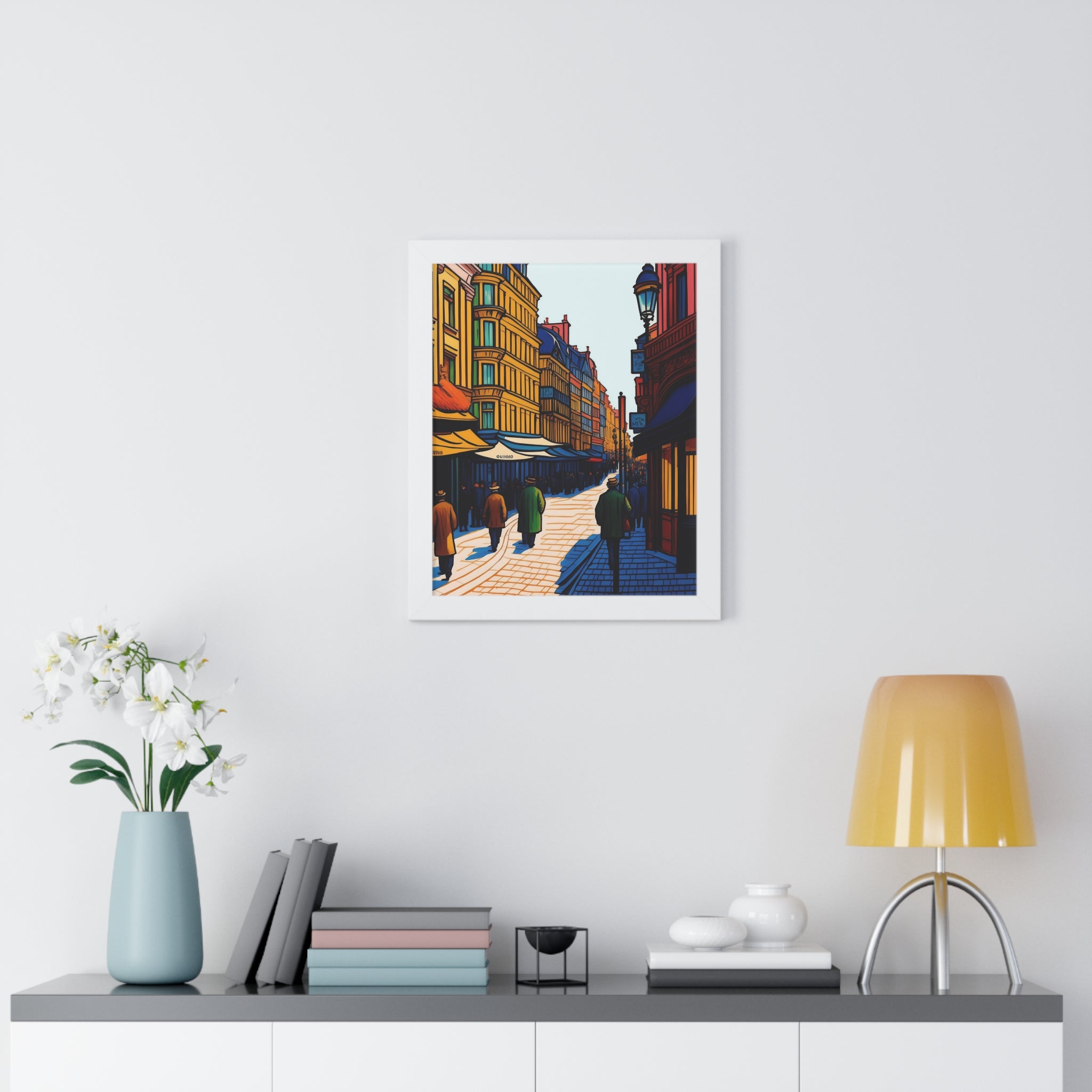 "ARCHITECTURE" Framed Vertical Poster