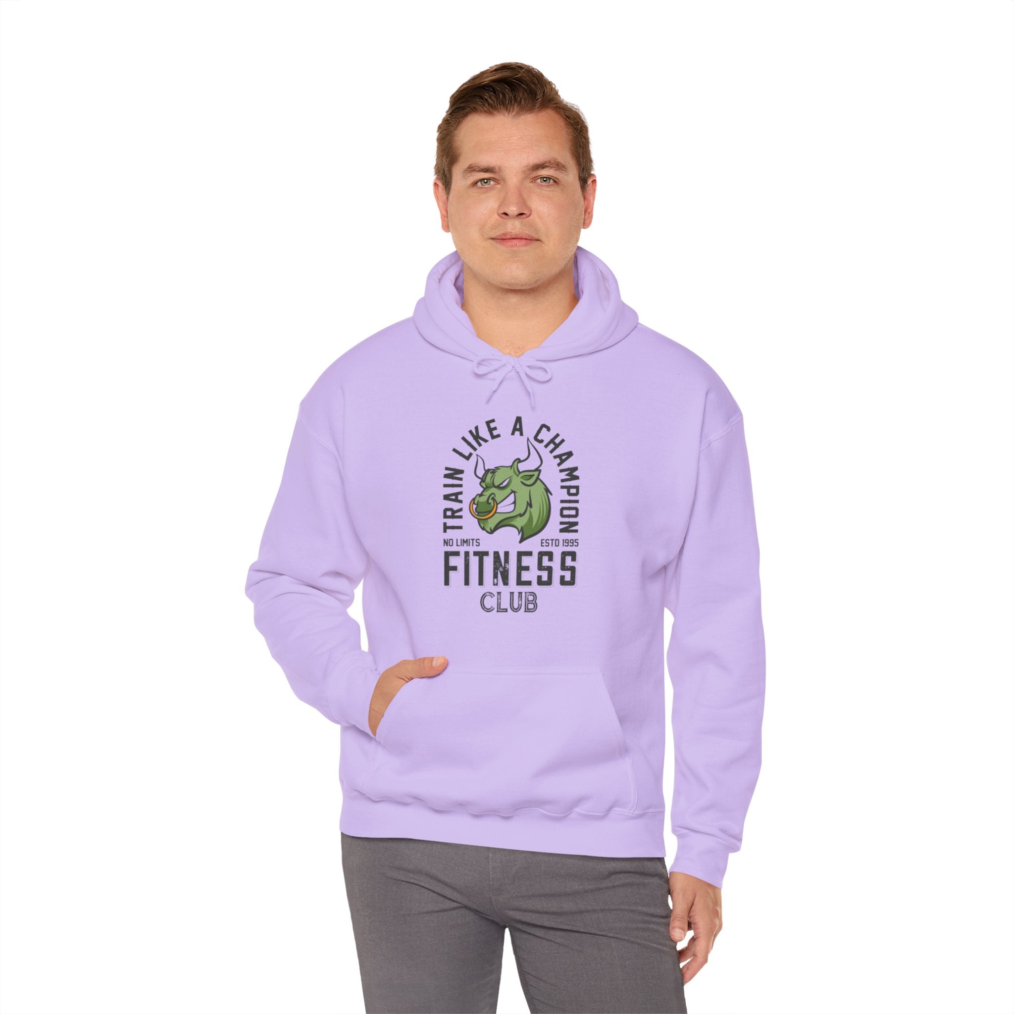 "Train Like A Champion" Unisex Heavy Blend™ Hooded Sweatshirt