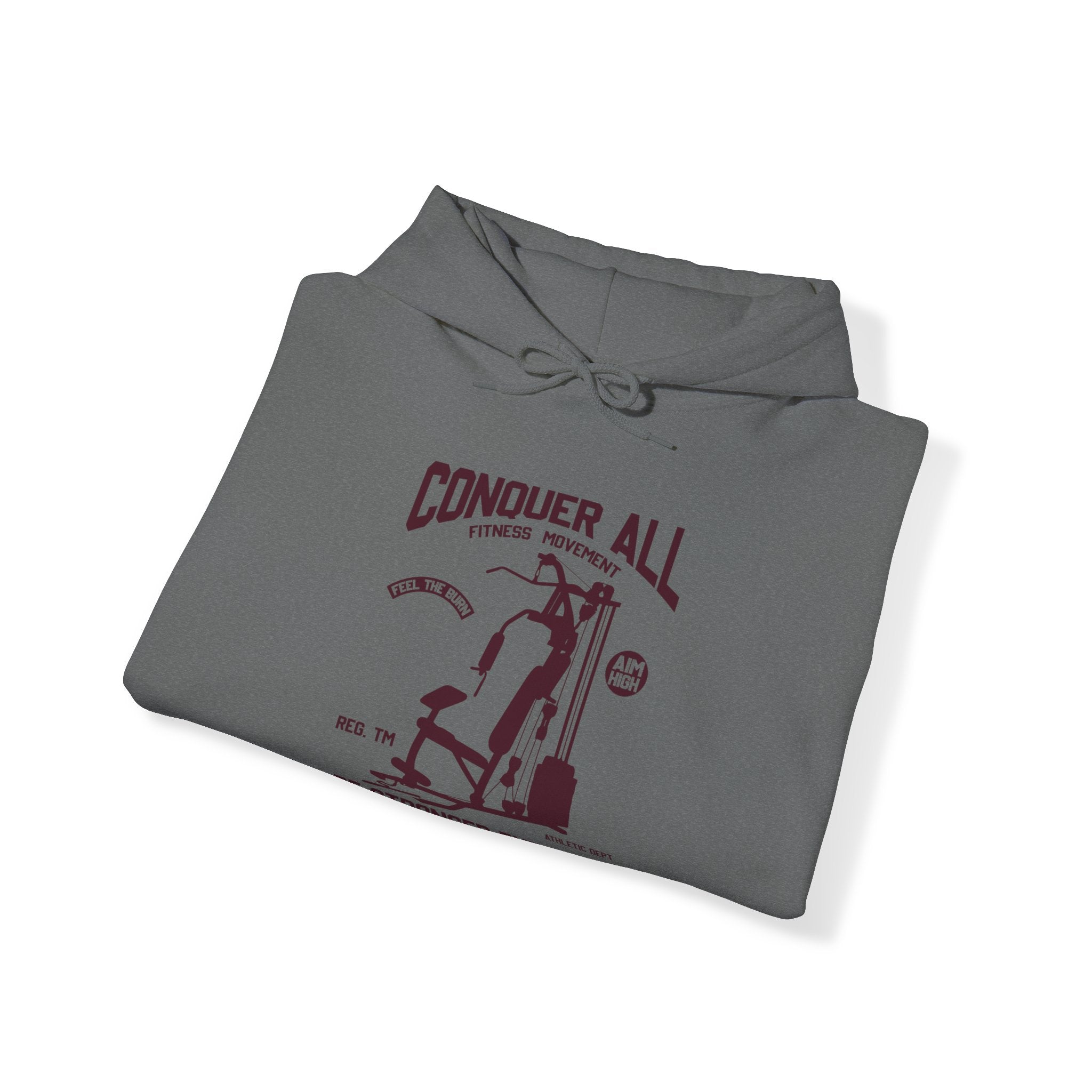 "Conquer All Be Stronger Everyday" Unisex Heavy Blend™ Hooded Sweatshirt