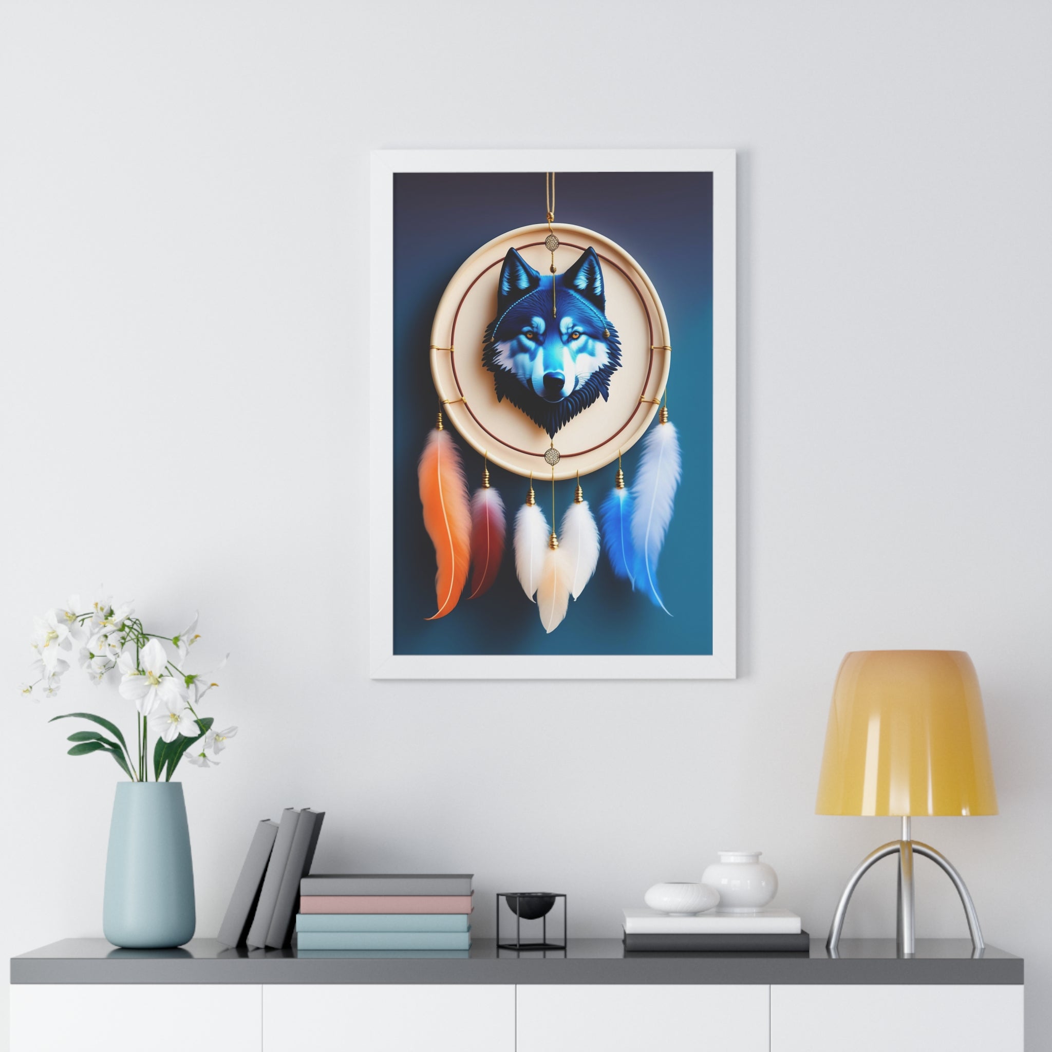 "BOHO" Framed Vertical Poster