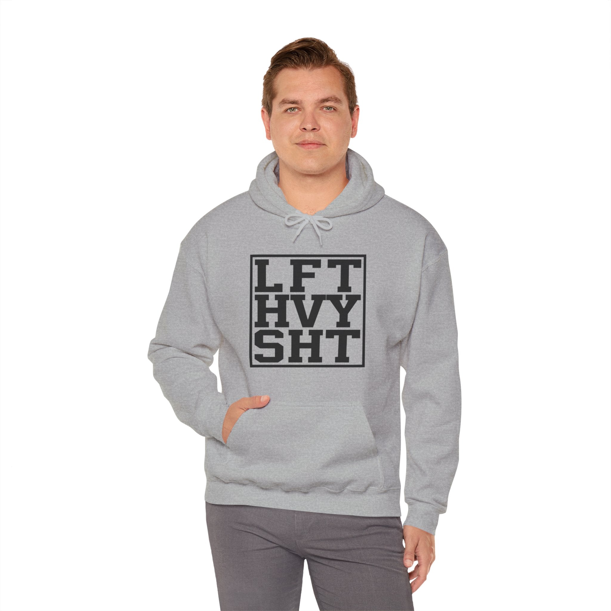 "Lift Heavy Shit" Unisex Heavy Blend™ Hooded Sweatshirt