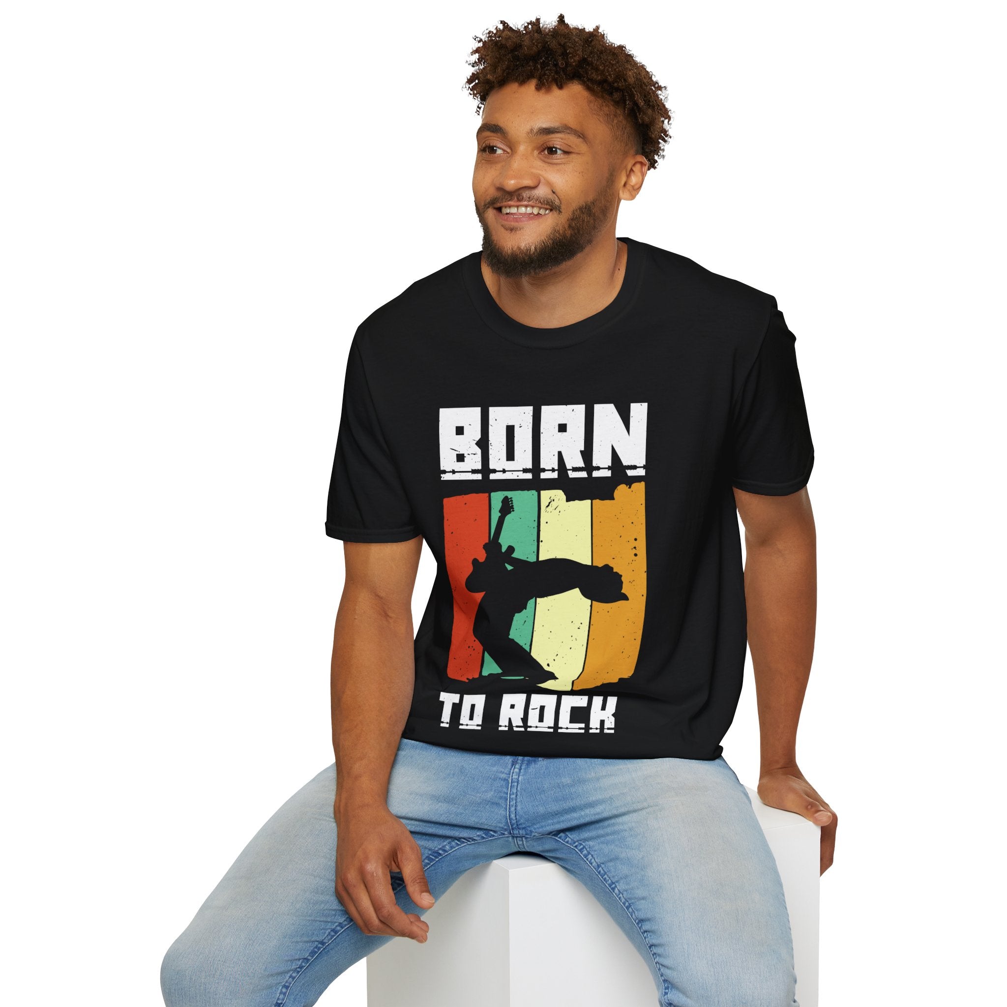 "Born To Rock"  Unisex Soft style T-Shirt