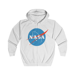 NASA Unisex Full Zip Hoodie