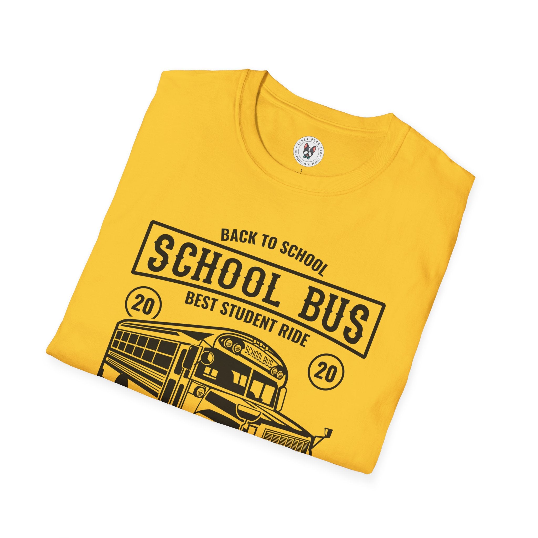 "SCHOOL BUS STUDENT TRANSPORTATION" Unisex Soft style T-Shirt