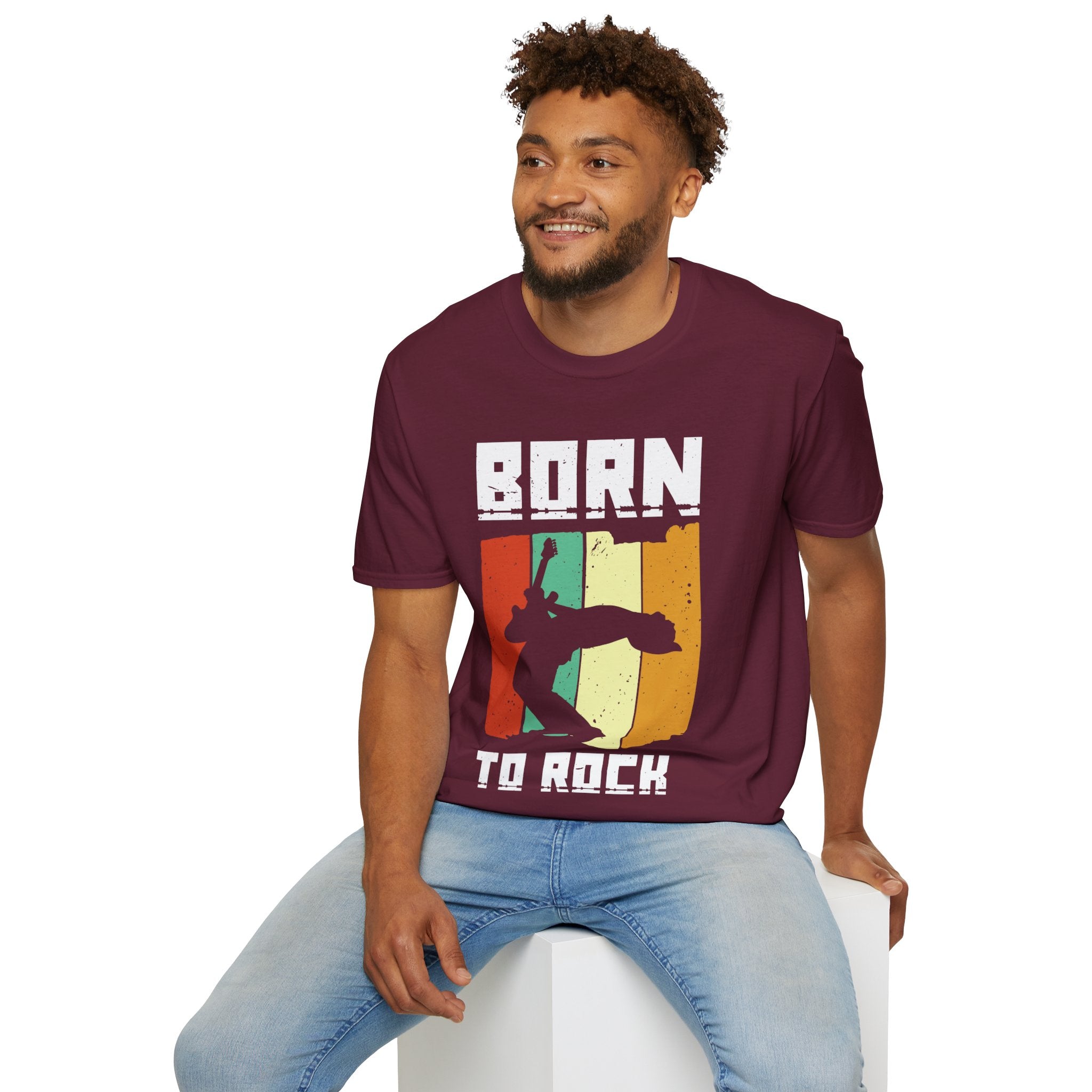 "Born To Rock"  Unisex Soft style T-Shirt