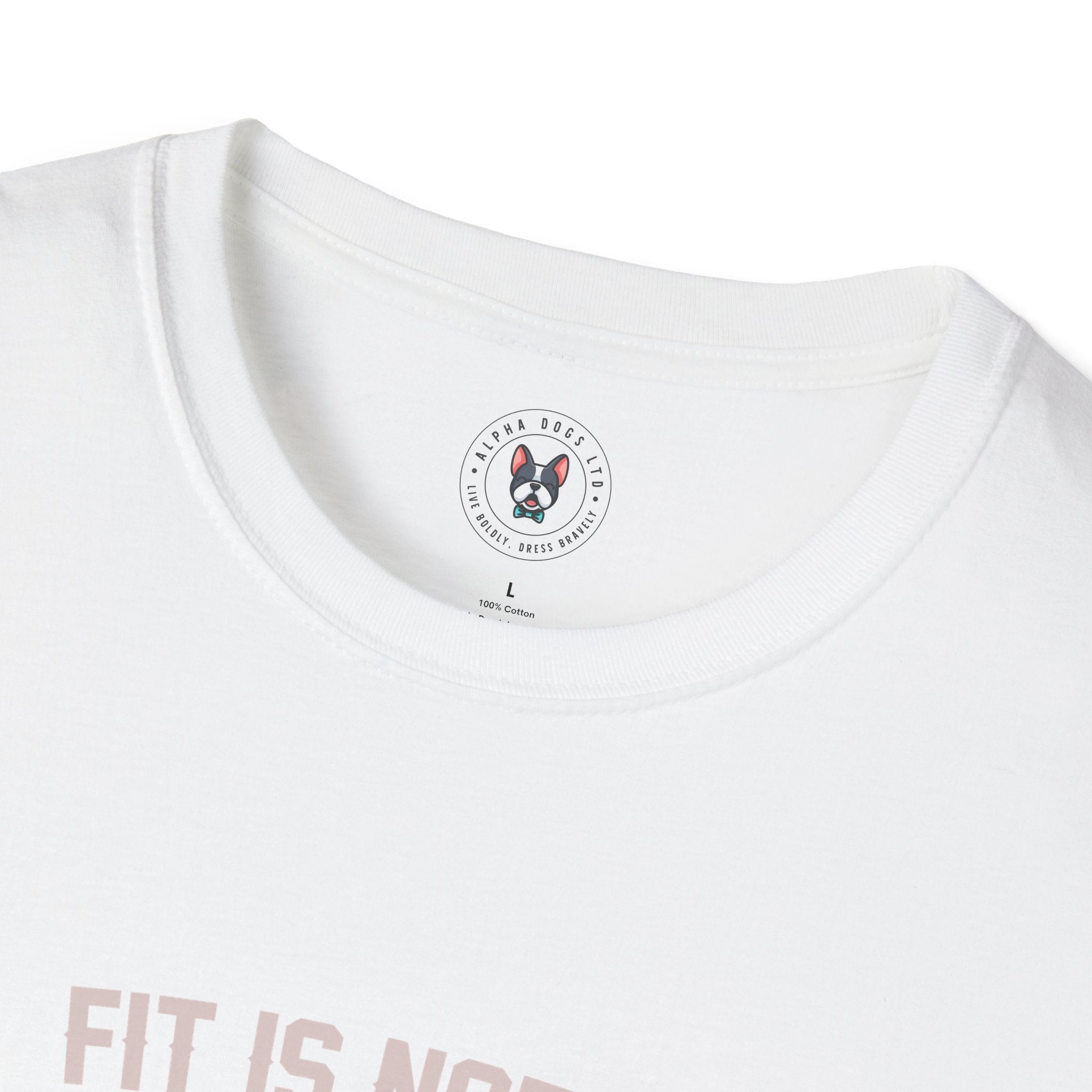 "Fit Is Not A Destination, Its A Way Of Life" Unisex Soft style T-Shirt