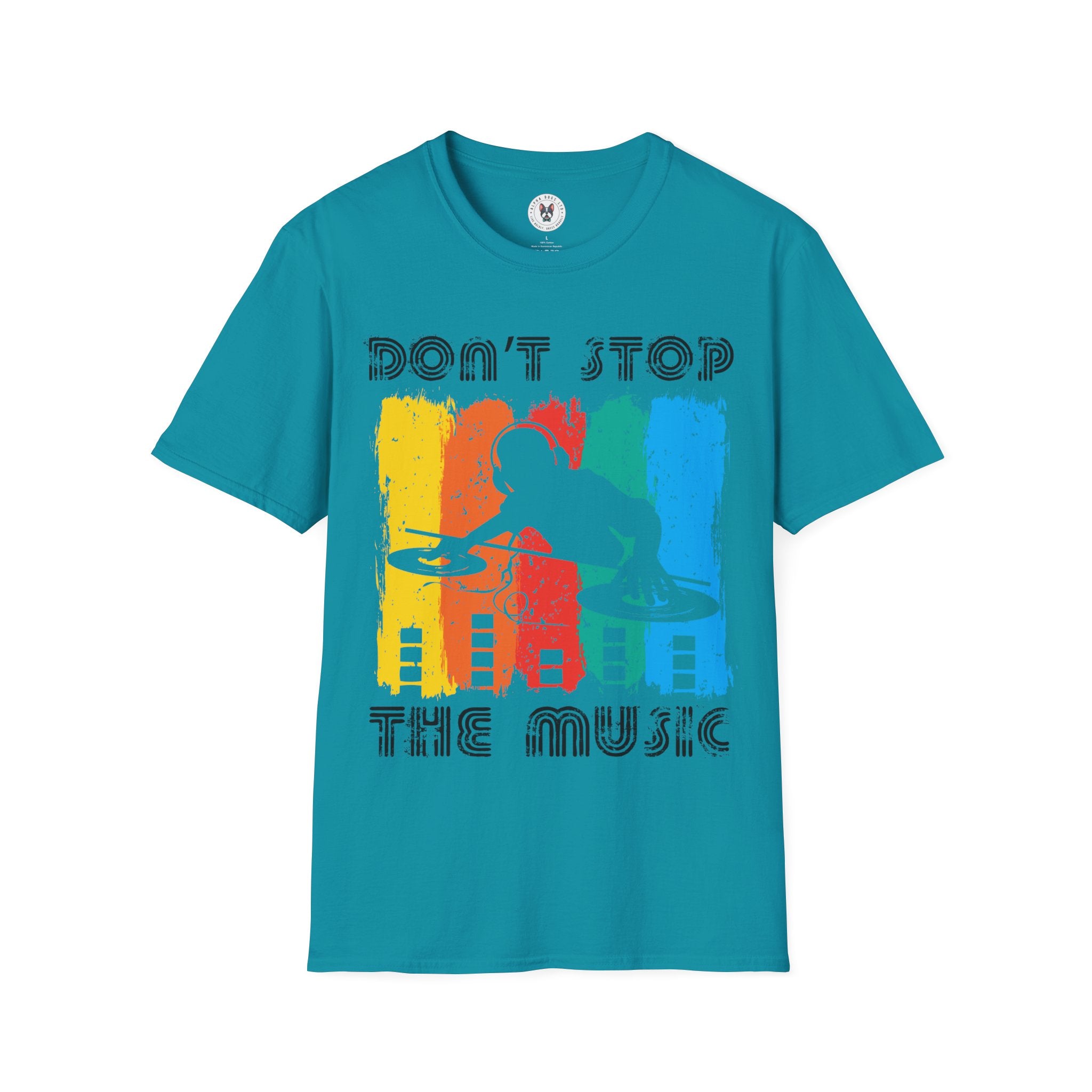 "Don't Stop the Music" Unisex Soft style T-Shirt