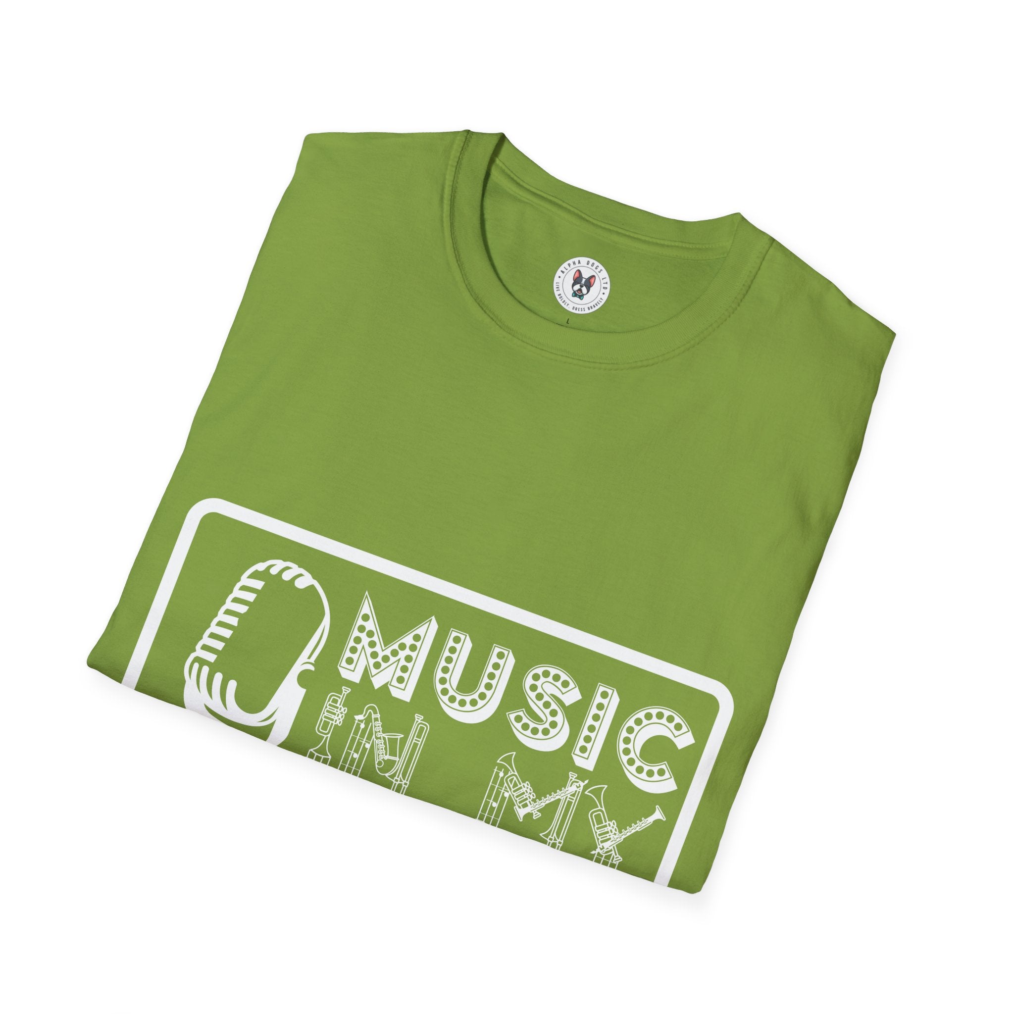 "Music In My Mind" Unisex Soft style T-Shirt