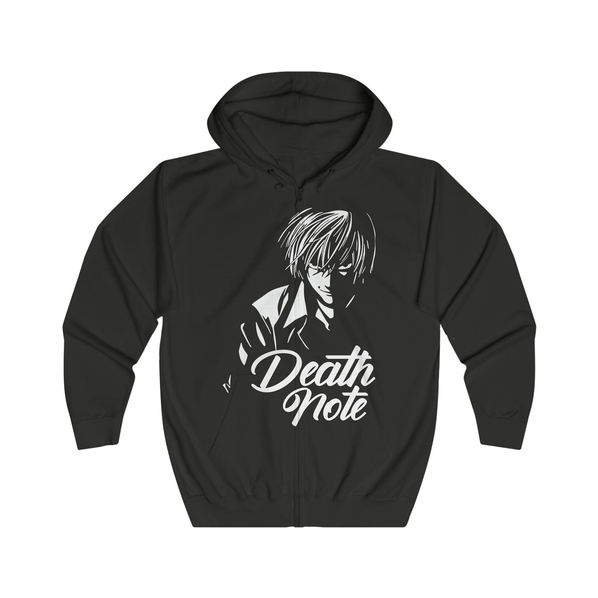 Death Note Unisex Full Zip Hoodie