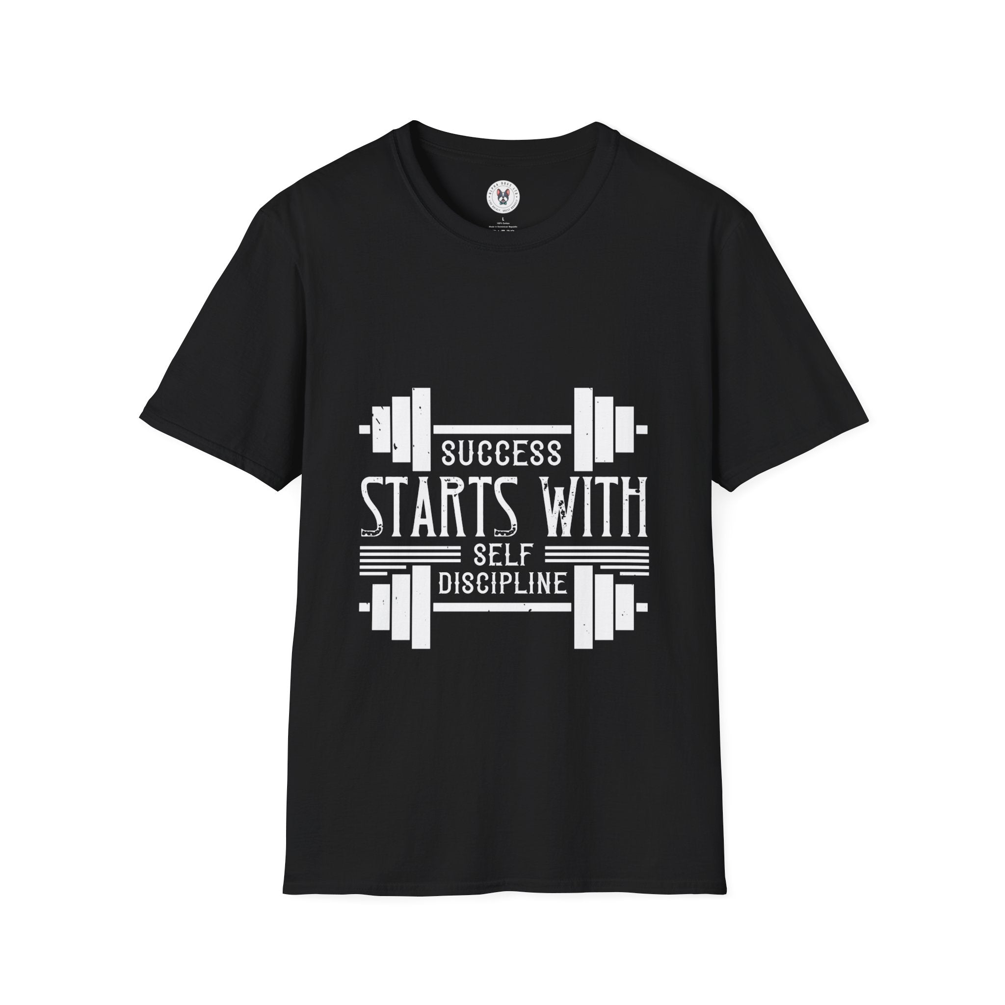 "Success Starts With Self Discipline"  Unisex Soft style T-Shirt