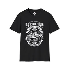 "OLD SCHOOL TRUCK" Unisex Soft style T-Shirt