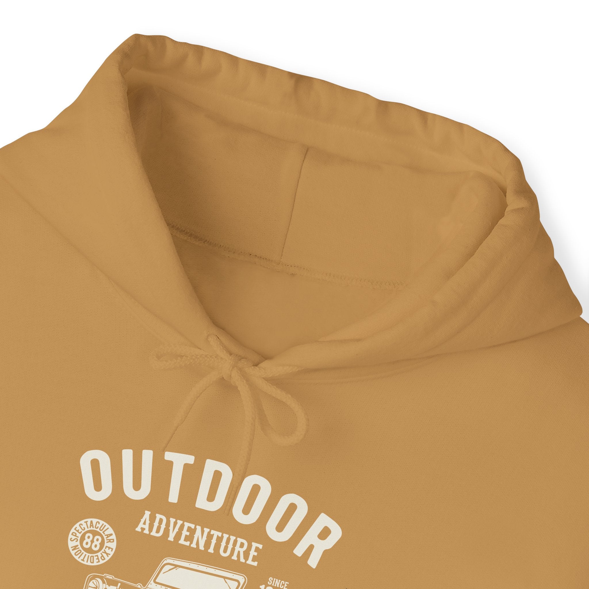 "OUTDOOR ADVENTURE GO INTO WILD" Unisex Heavy Blend™ Hooded Sweatshirt