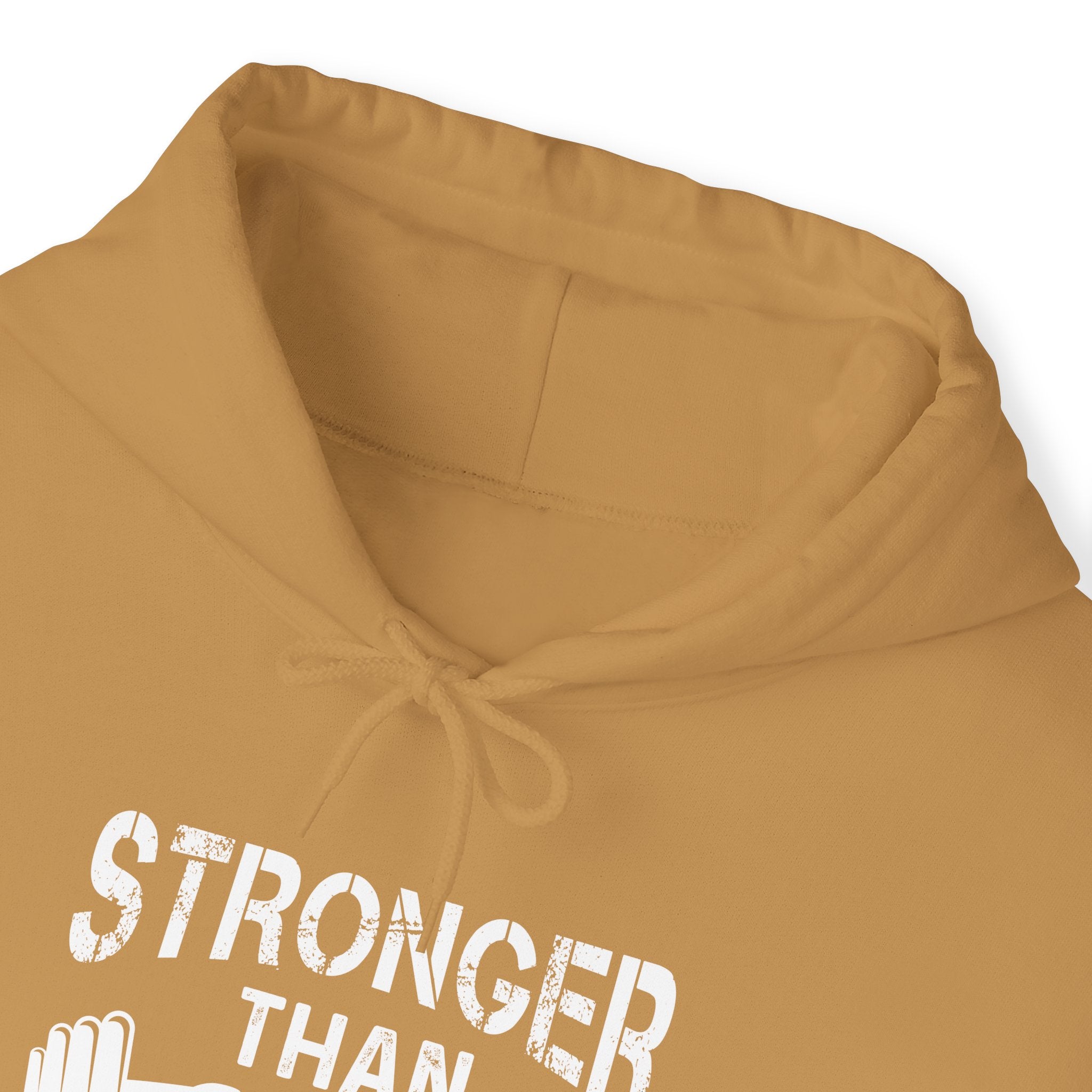 "Stronger Than Your Excuses" Unisex Heavy Blend™ Hooded Sweatshirt