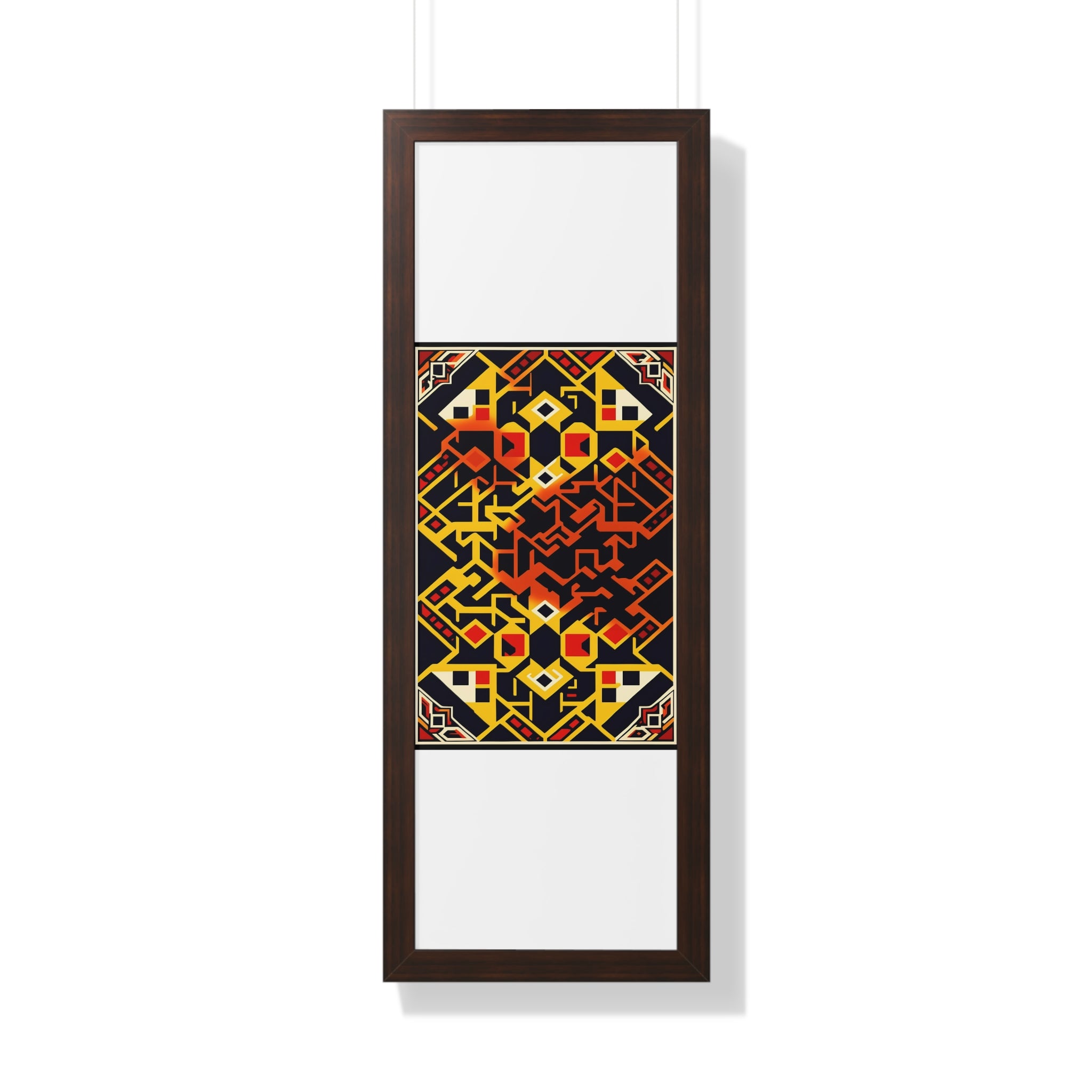 "BOHO" Framed Vertical Poster