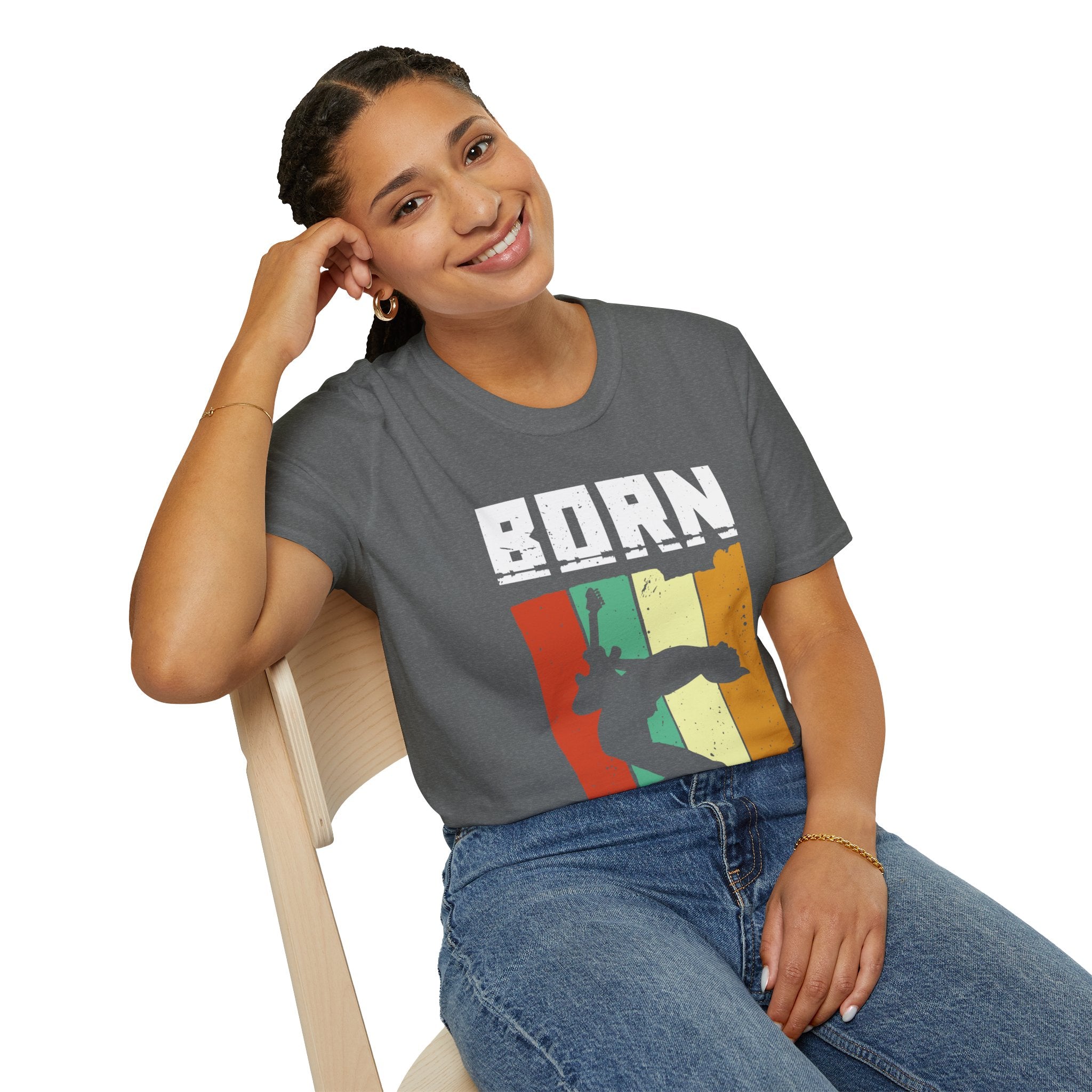 "Born To Rock"  Unisex Soft style T-Shirt