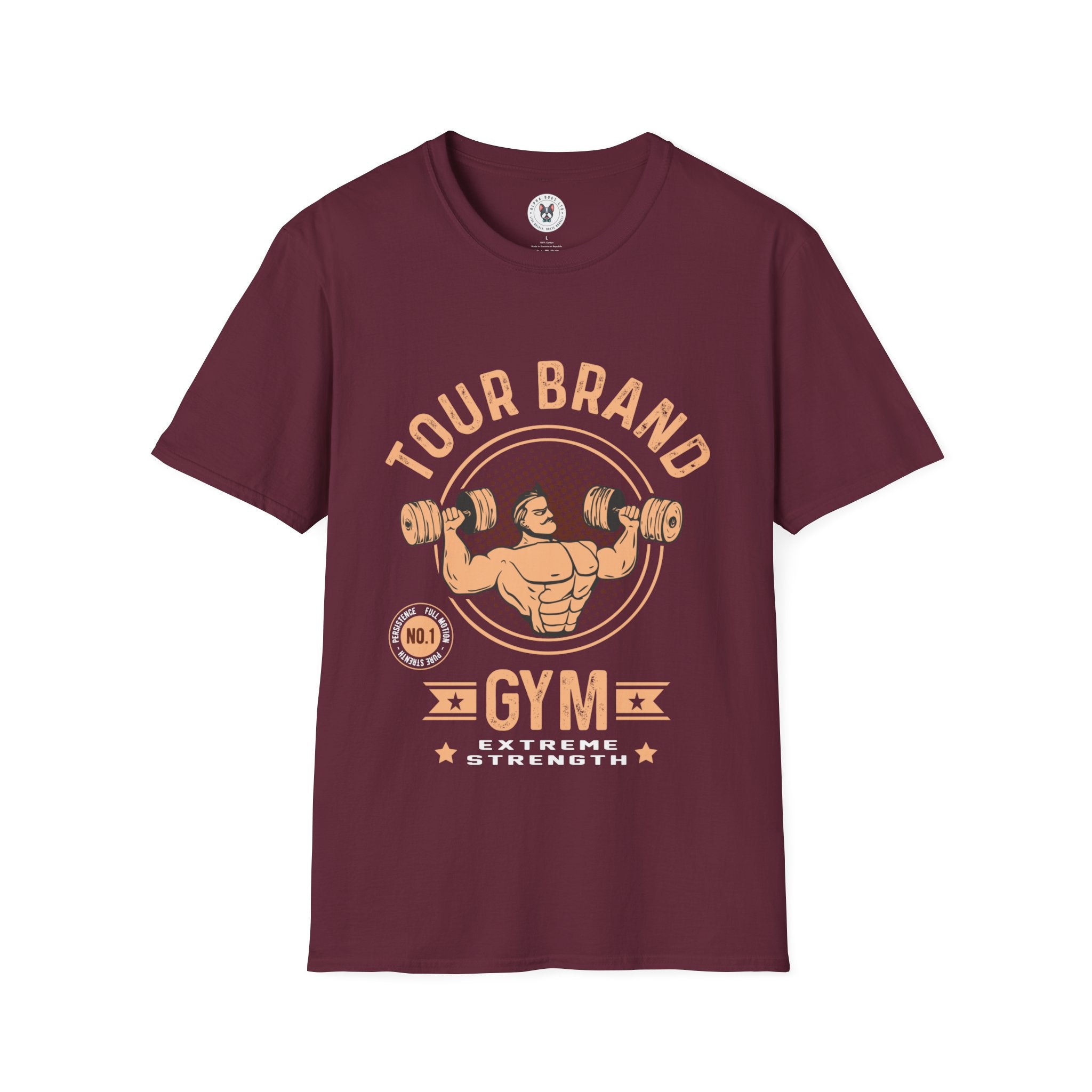 "Tour Brand Gym Extreme Strength" Unisex Soft style T-Shirt