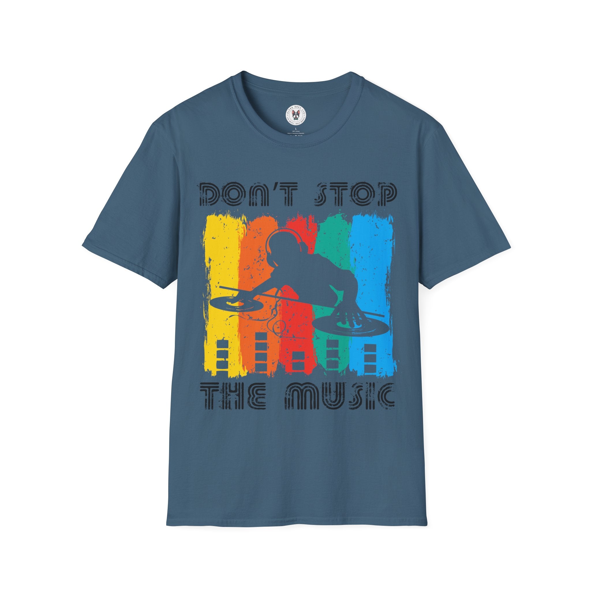 "Don't Stop the Music" Unisex Soft style T-Shirt