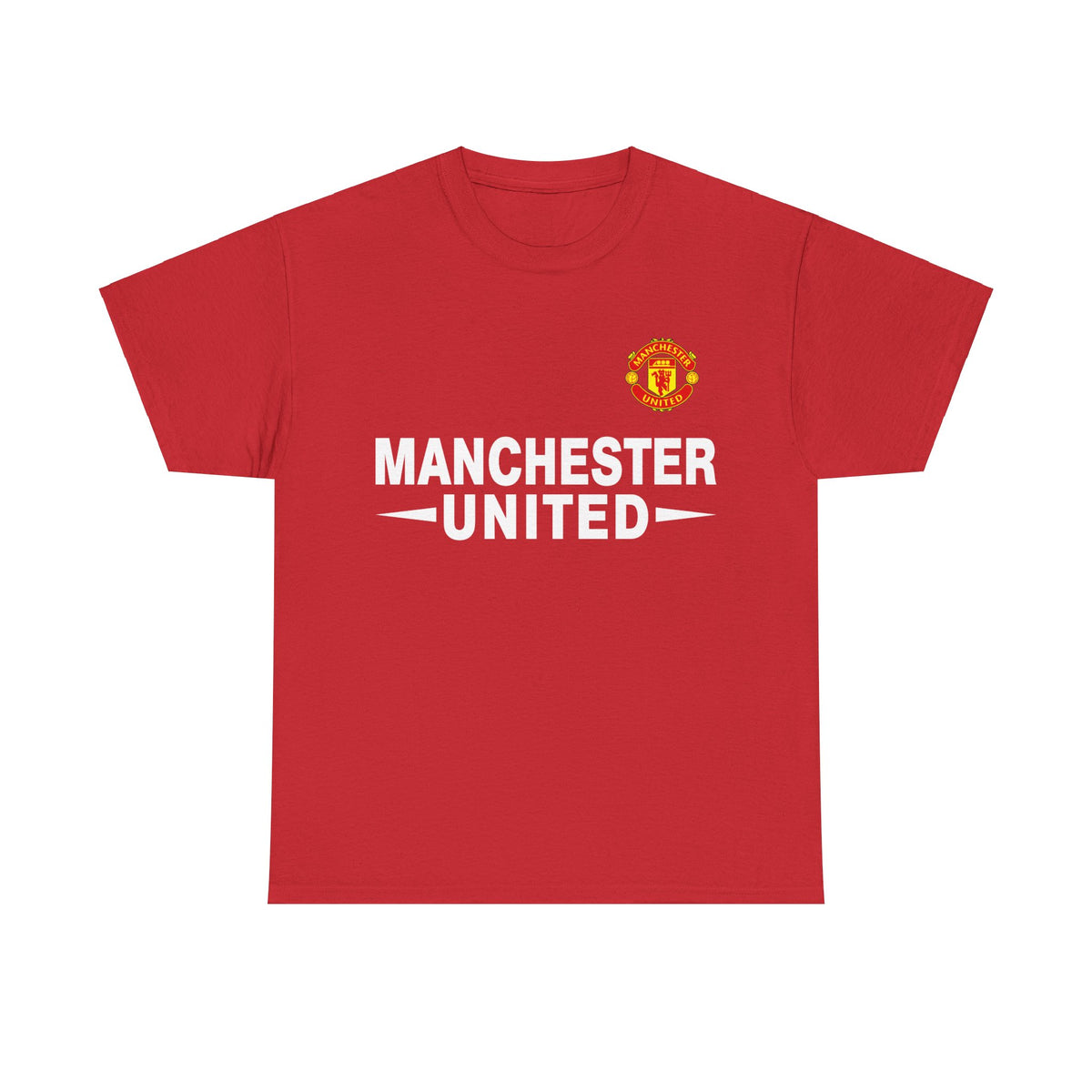 Manchester United Unisex Heavy Cotton Tee