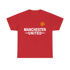 Manchester United Unisex Heavy Cotton Tee