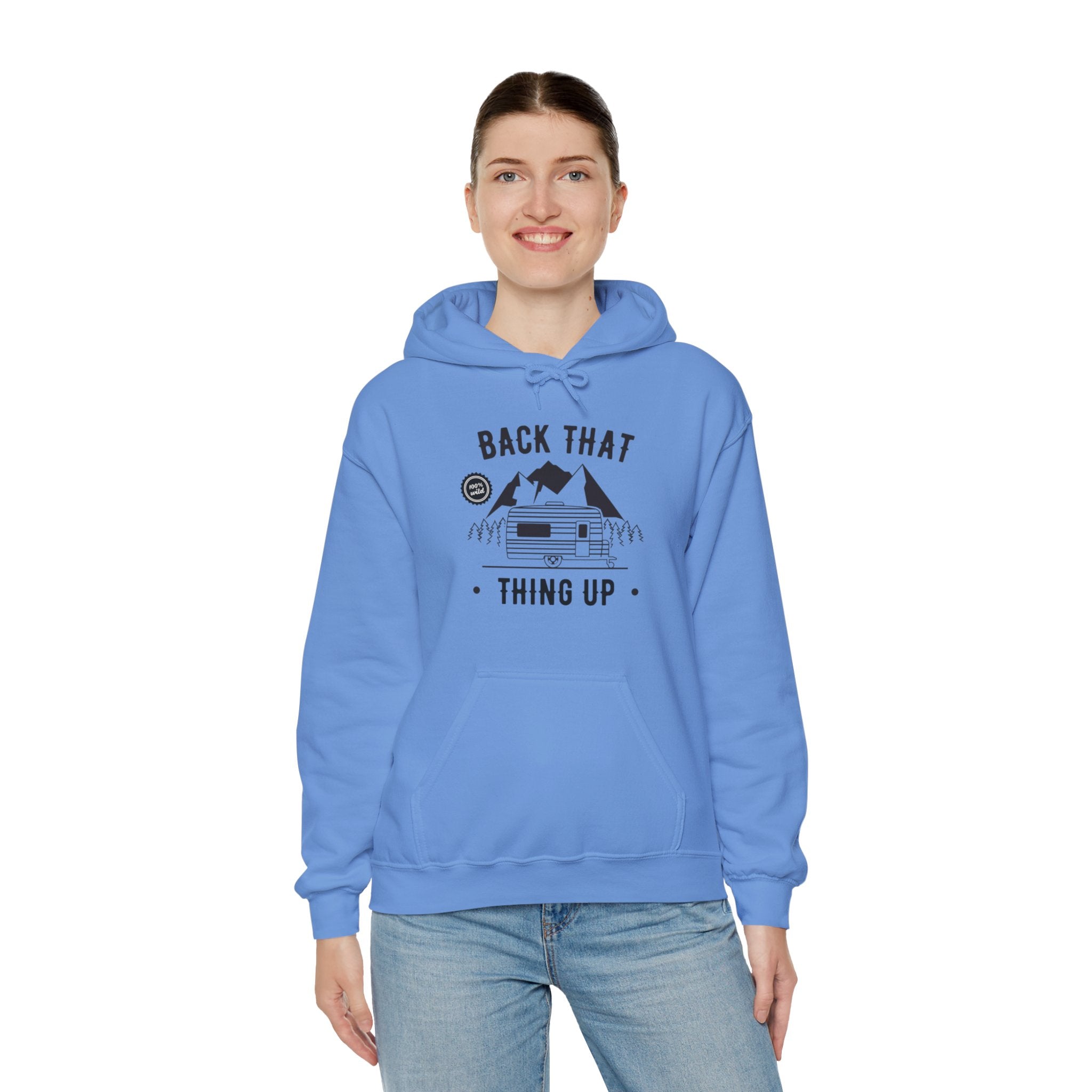 "Back That Thing Up" Unisex Heavy Blend™ Hooded Sweatshirt