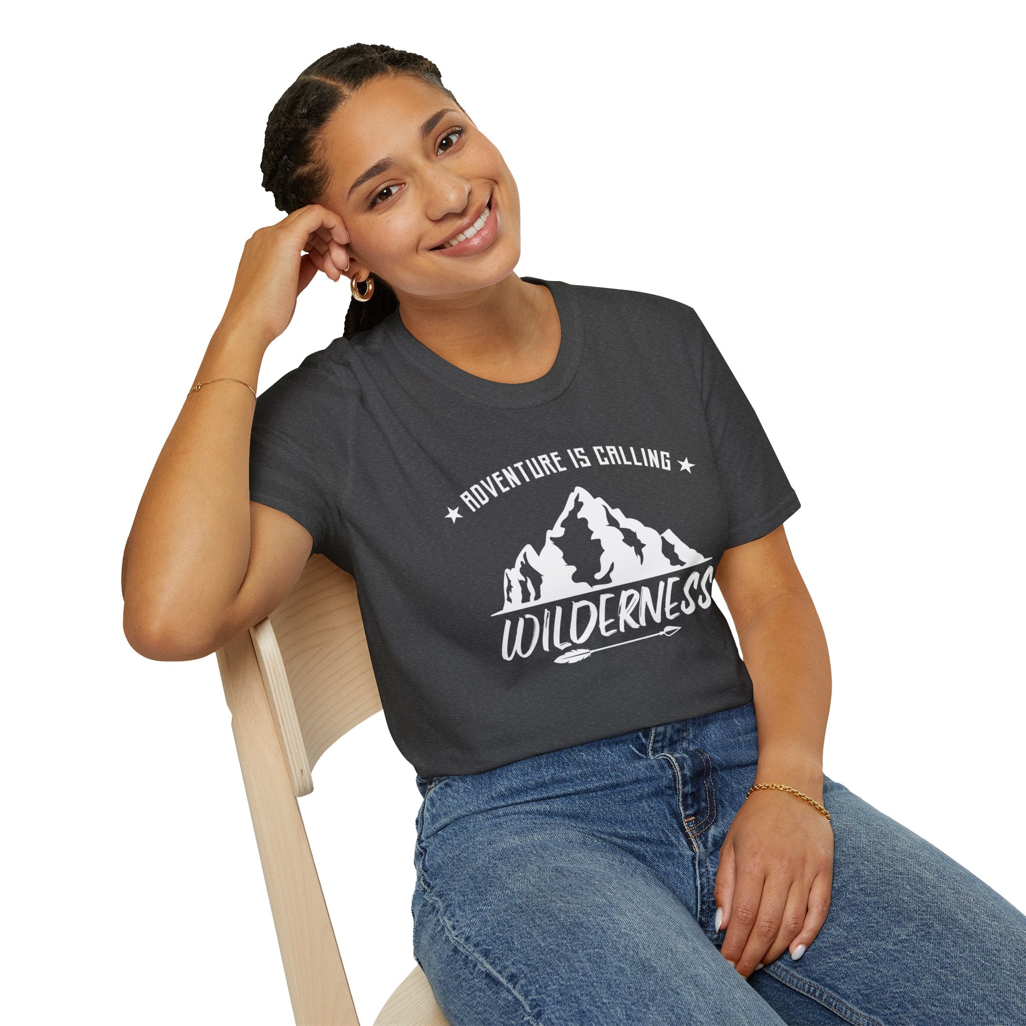 "Adventure Is Calling" Unisex Soft Style T-Shirt