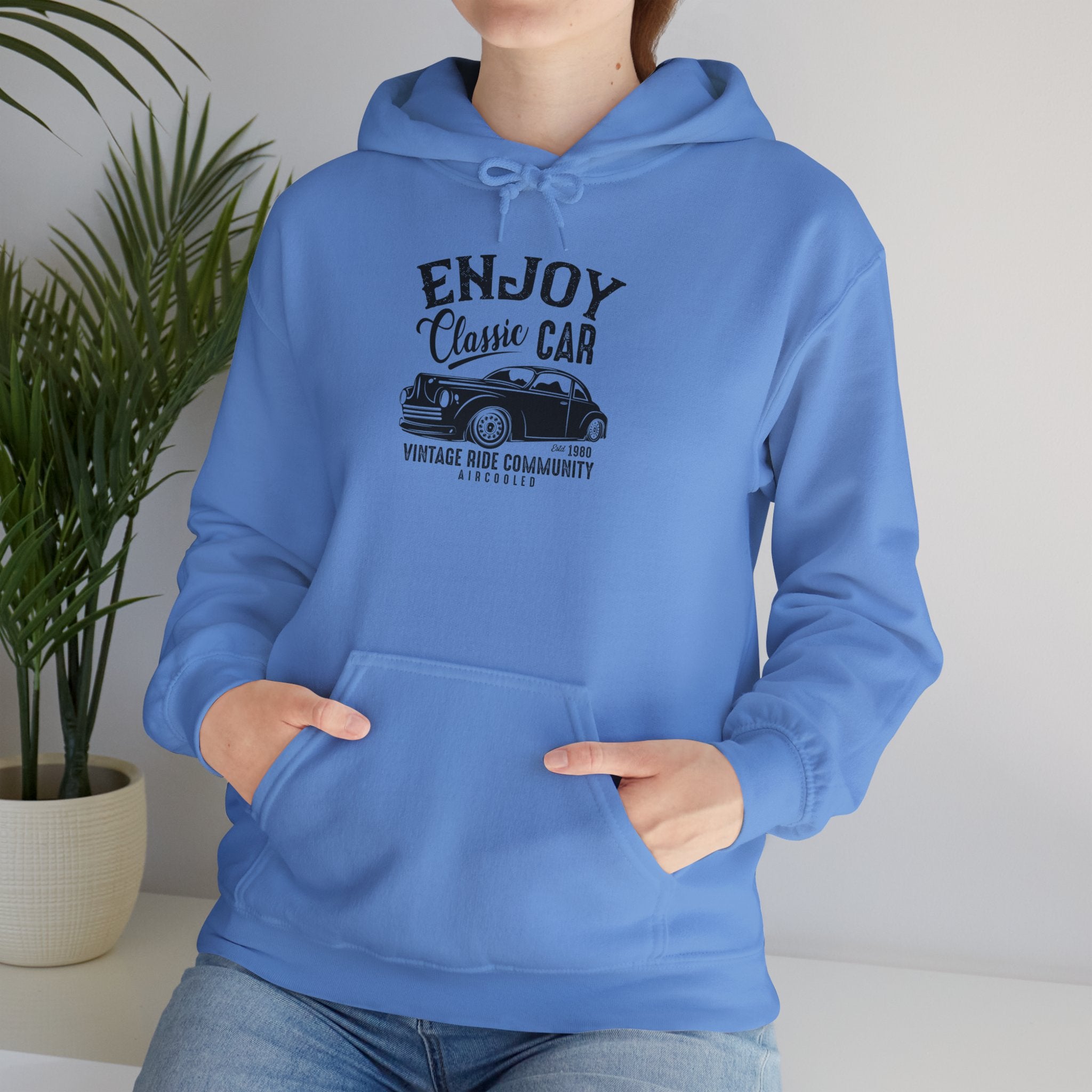 "PROUD & POWER BIG IRON CLASSIC VINTAGE CUSTOM ENGINE OLD TRUCK HIGH PERFORMANCE" Unisex Heavy Blend™ Hooded Sweatshirt