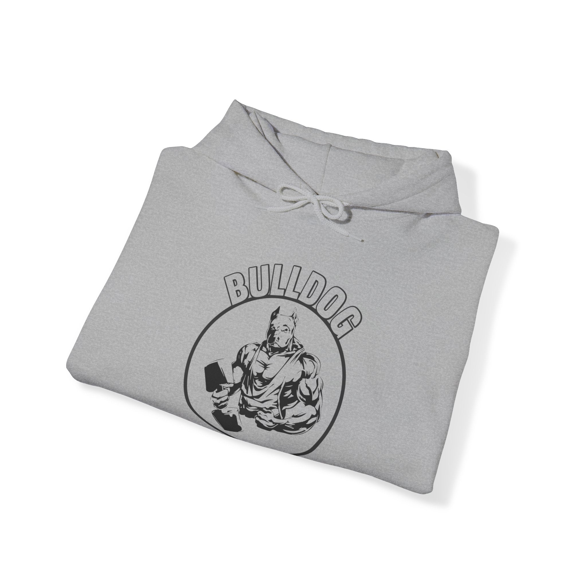 "BullDog Fitness Club"  Unisex Heavy Blend™ Hooded Sweatshirt