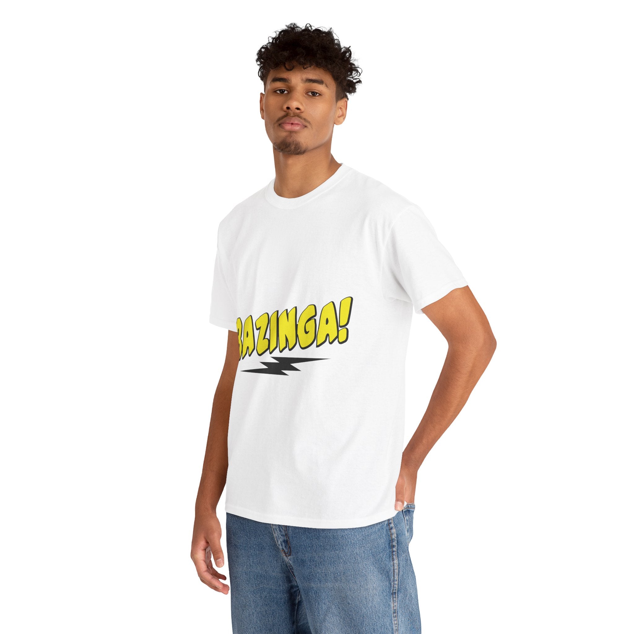 BAZNGA Unisex Heavy Cotton Tee