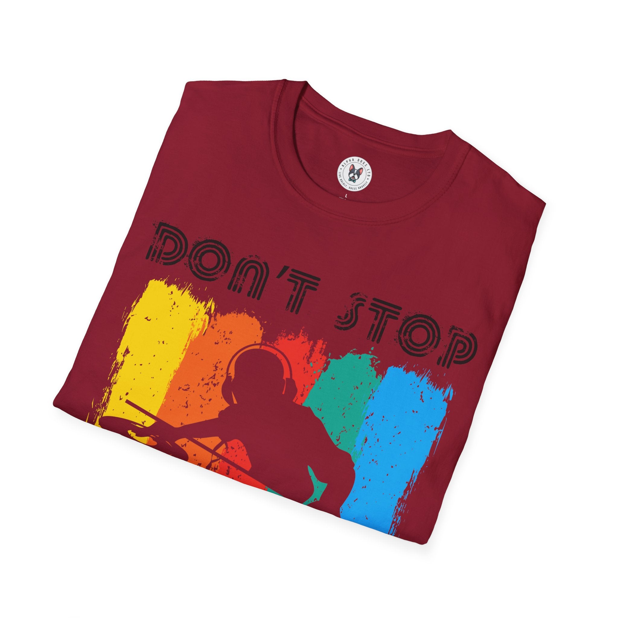 "Don't Stop the Music" Unisex Soft style T-Shirt