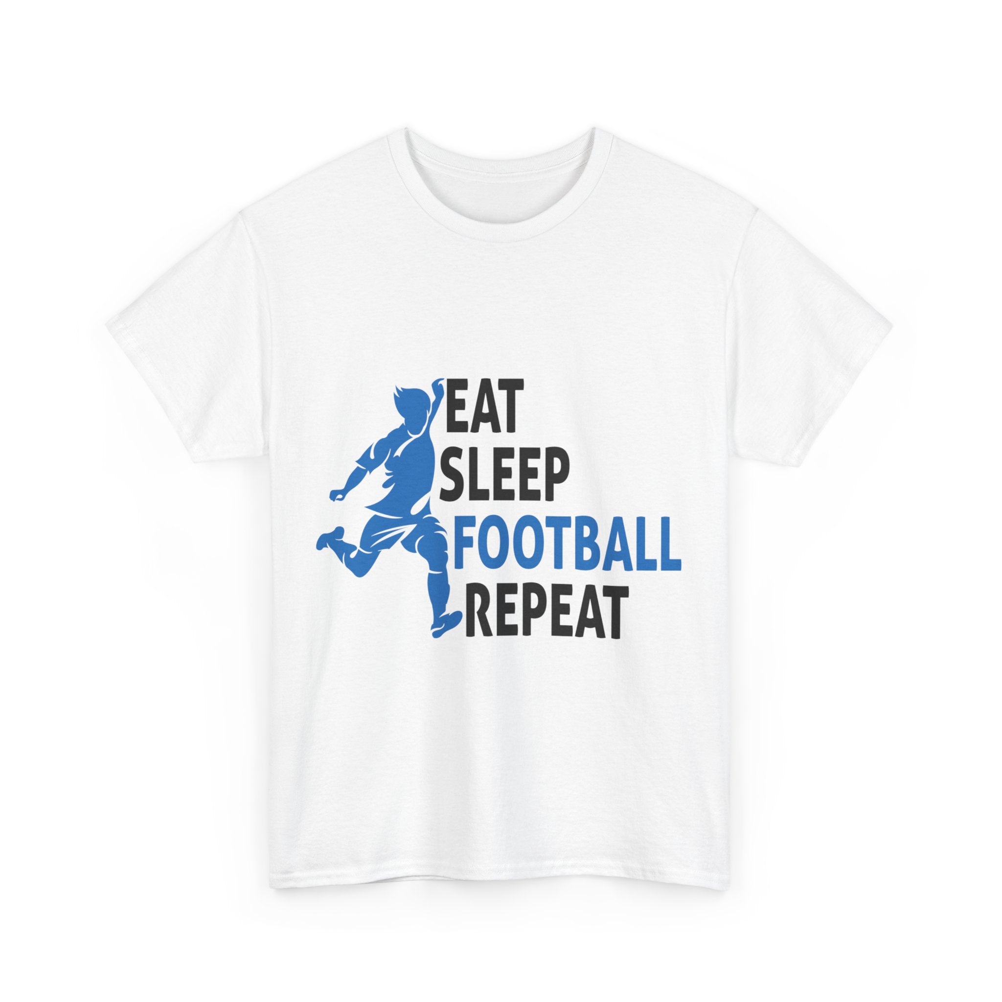 FIFA "Eat Sleep Football Repeat" Unisex Heavy Cotton Tee