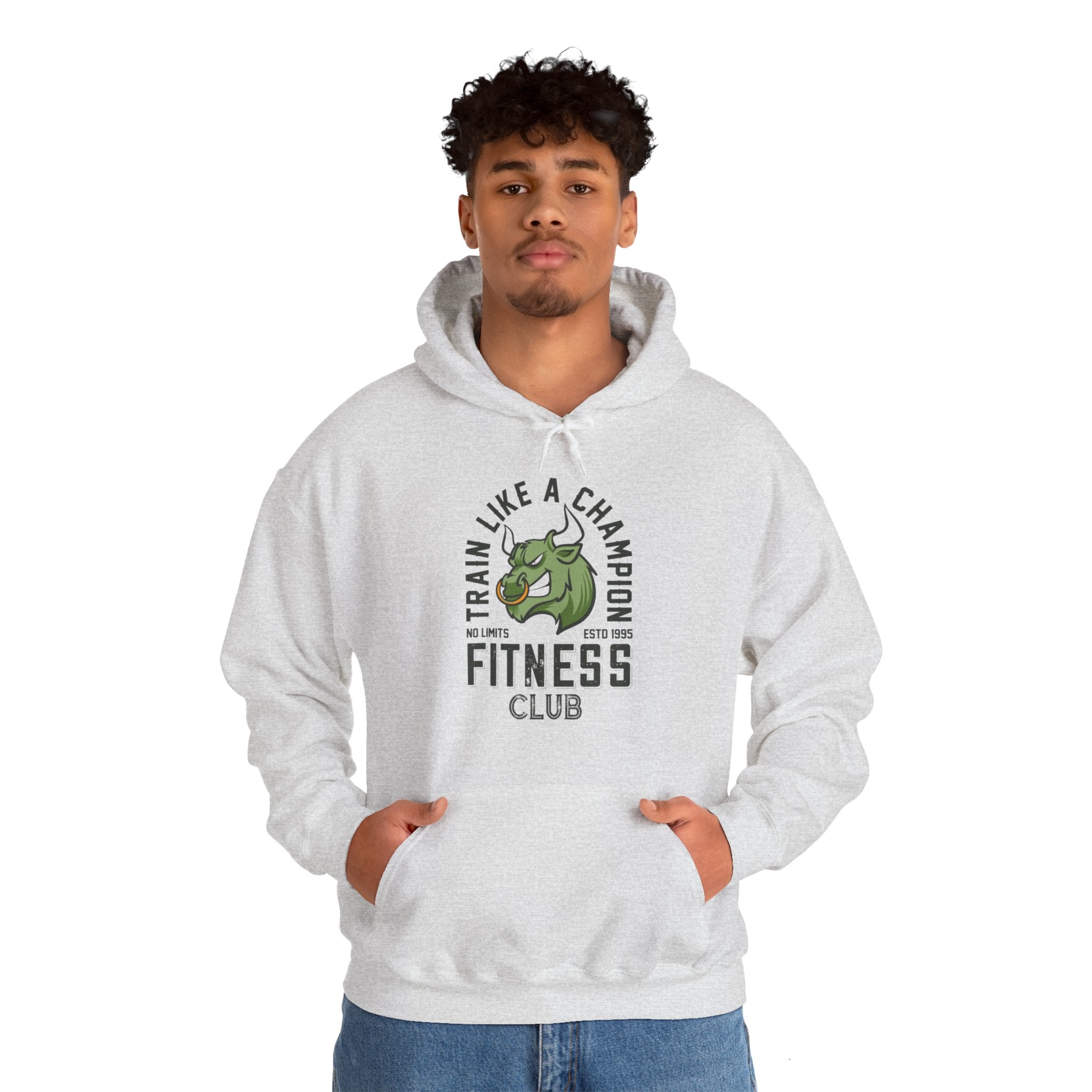 "Train Like A Champion" Unisex Heavy Blend™ Hooded Sweatshirt