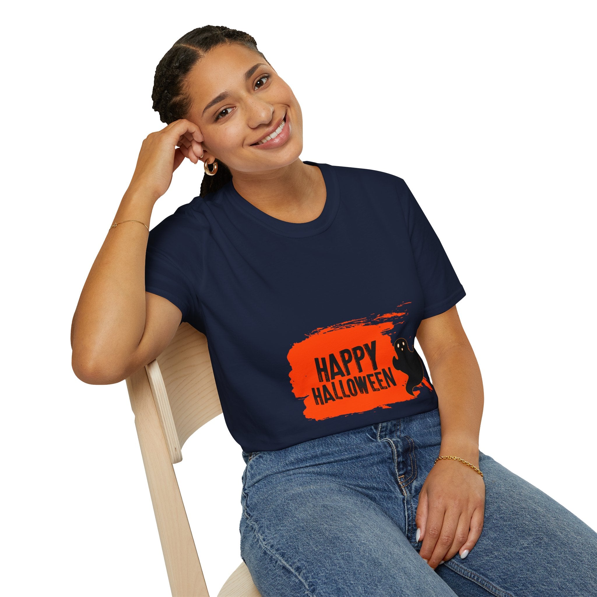 "HAPPY HALLOWEEN" Unisex Soft style T-Shirt