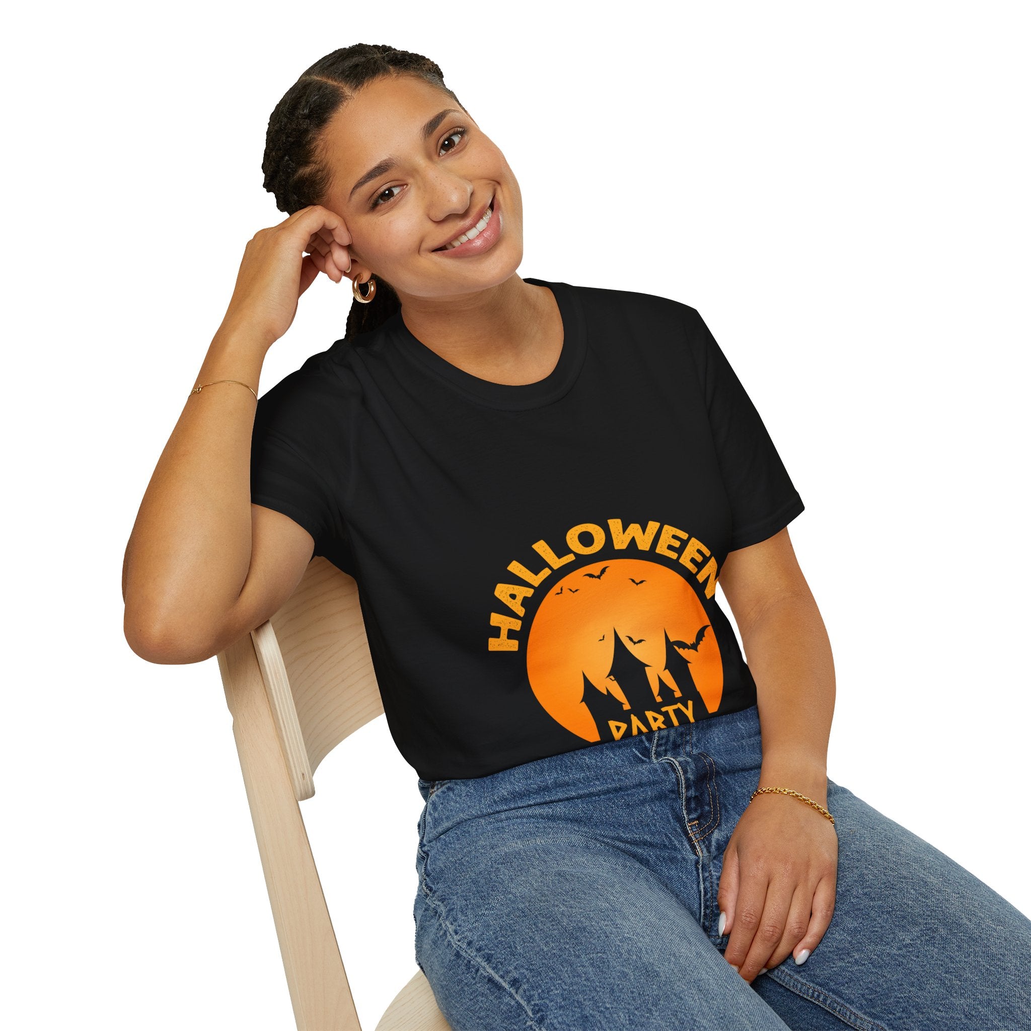 "HALLOWEEN PARTY" Unisex Soft style T-Shirt