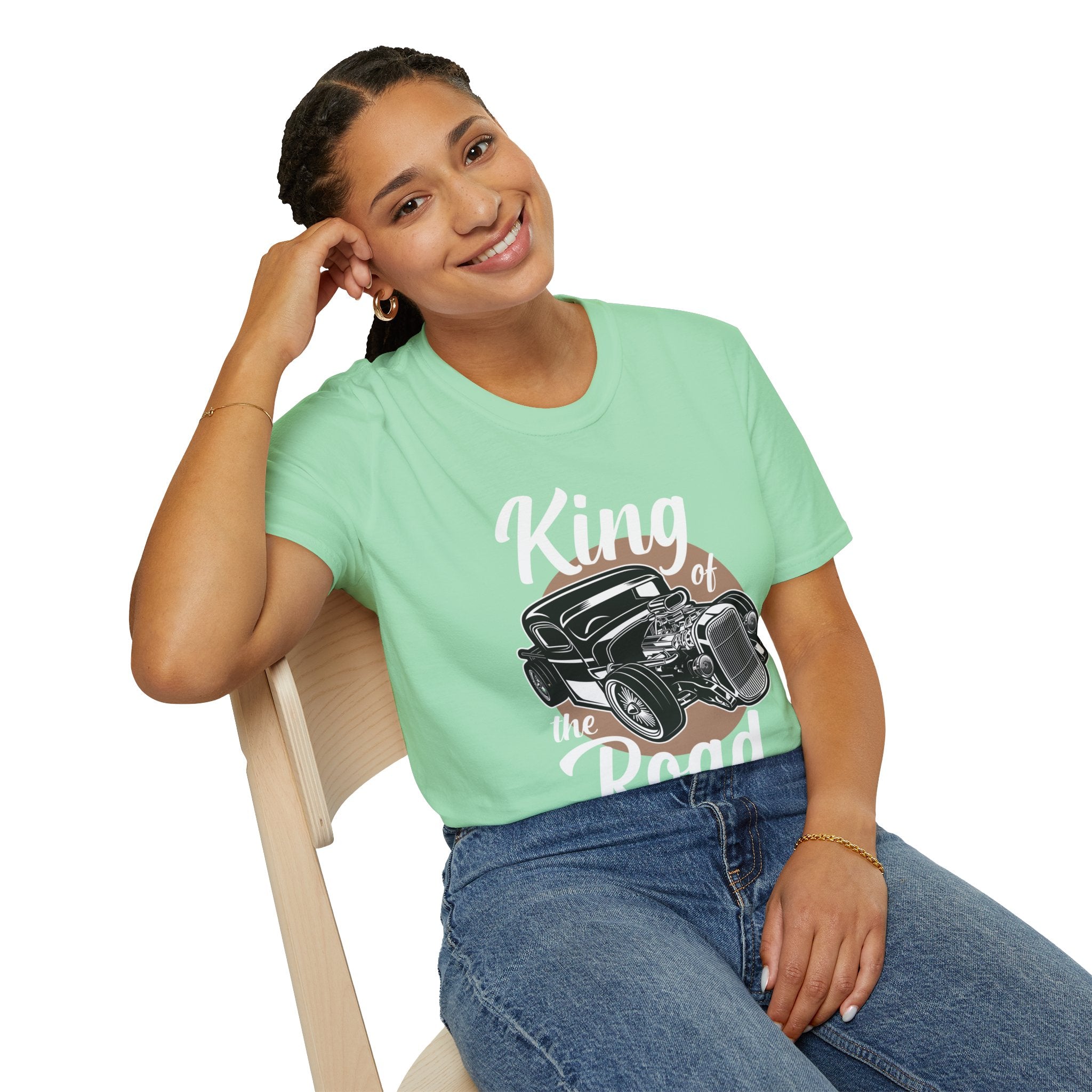 "KING OF THE ROAD" Unisex Soft style T-Shirt