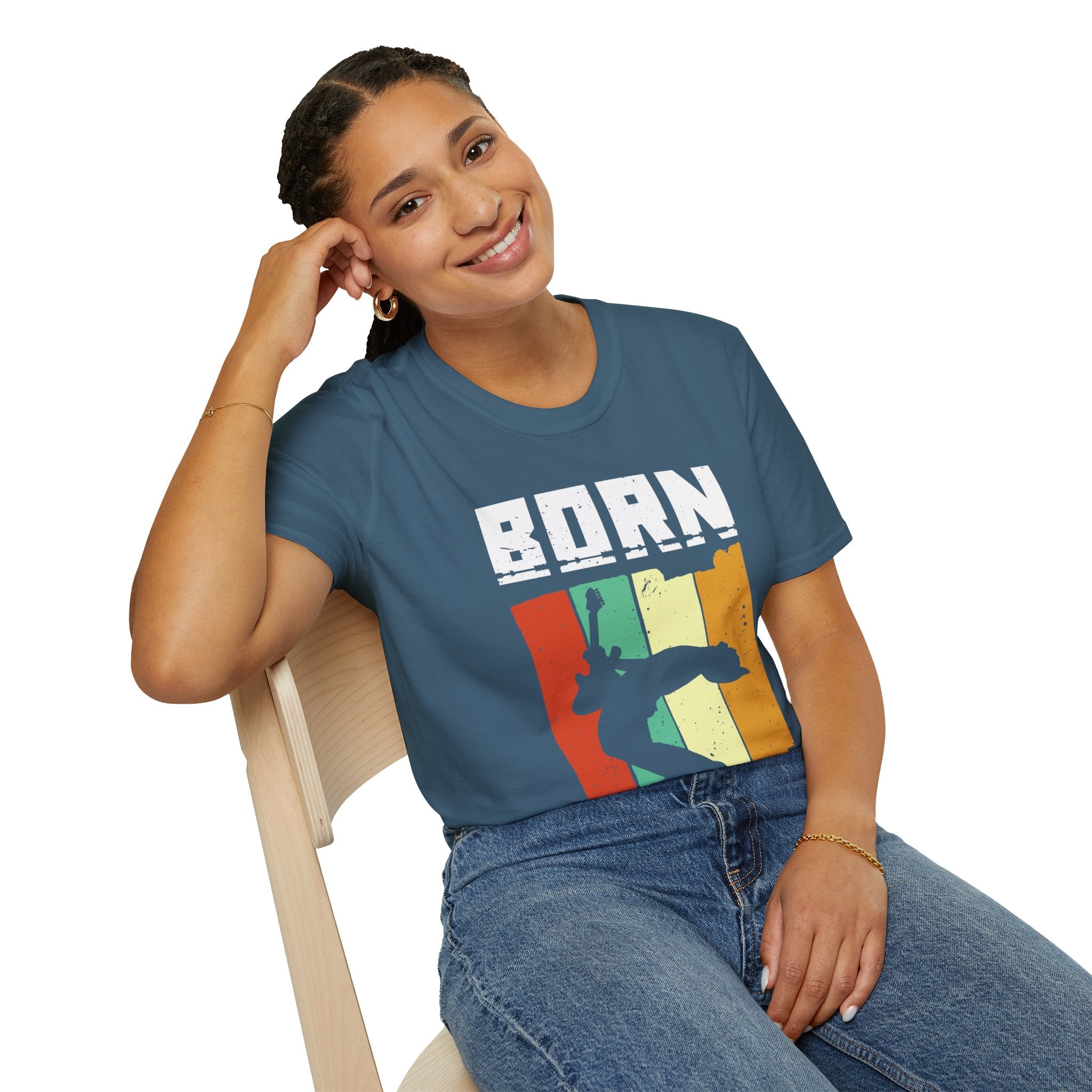 "Born To Rock"  Unisex Soft style T-Shirt