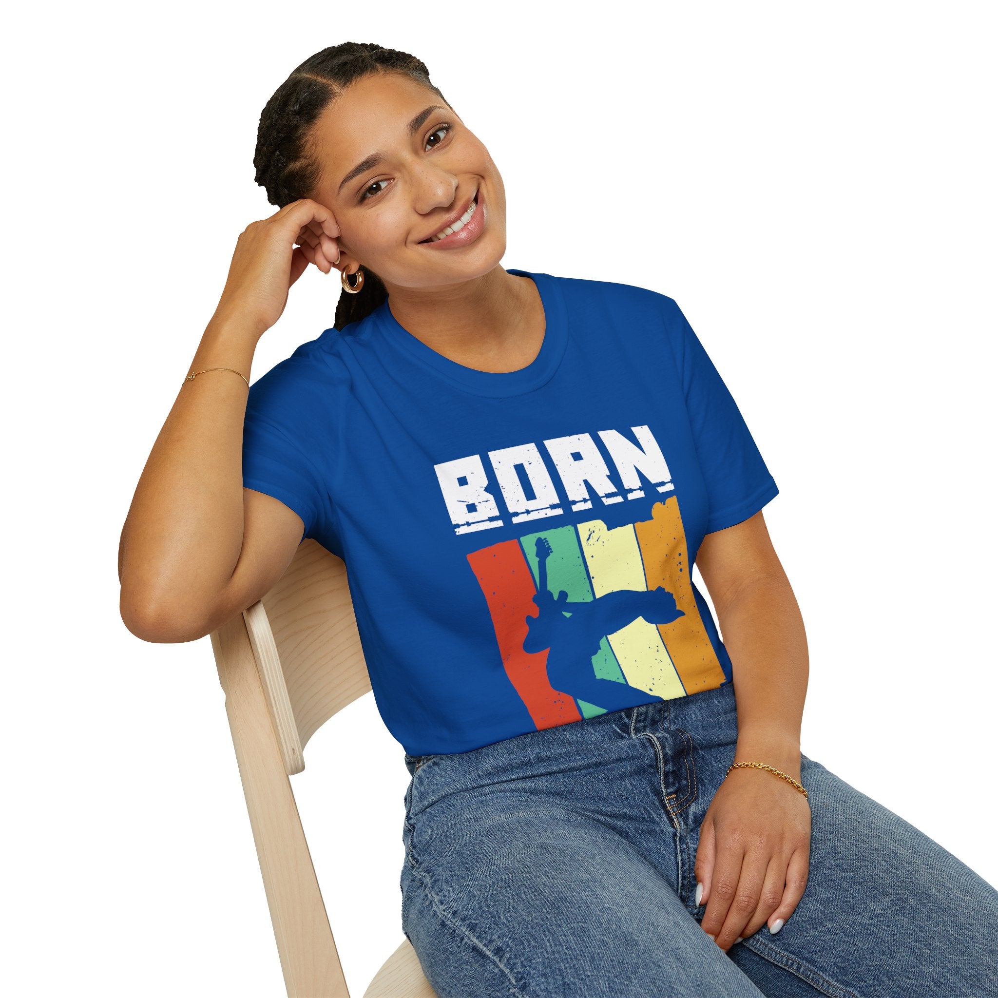 "Born To Rock"  Unisex Soft style T-Shirt