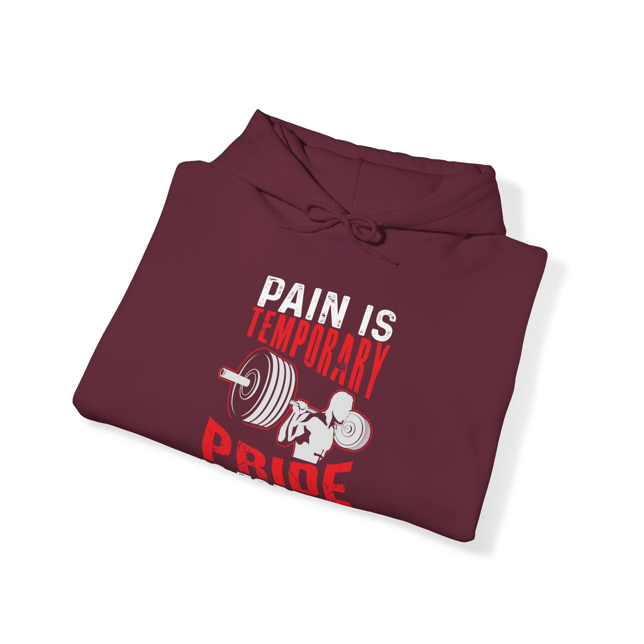 "Pain Is Temporary Pride Is Forever" Unisex Heavy Blend™ Hooded Sweatshirt