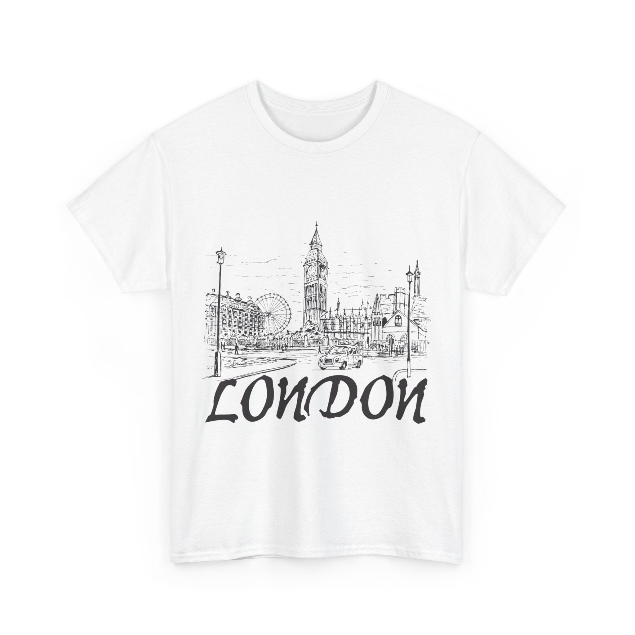 London Unisex Heavy Cotton Tee