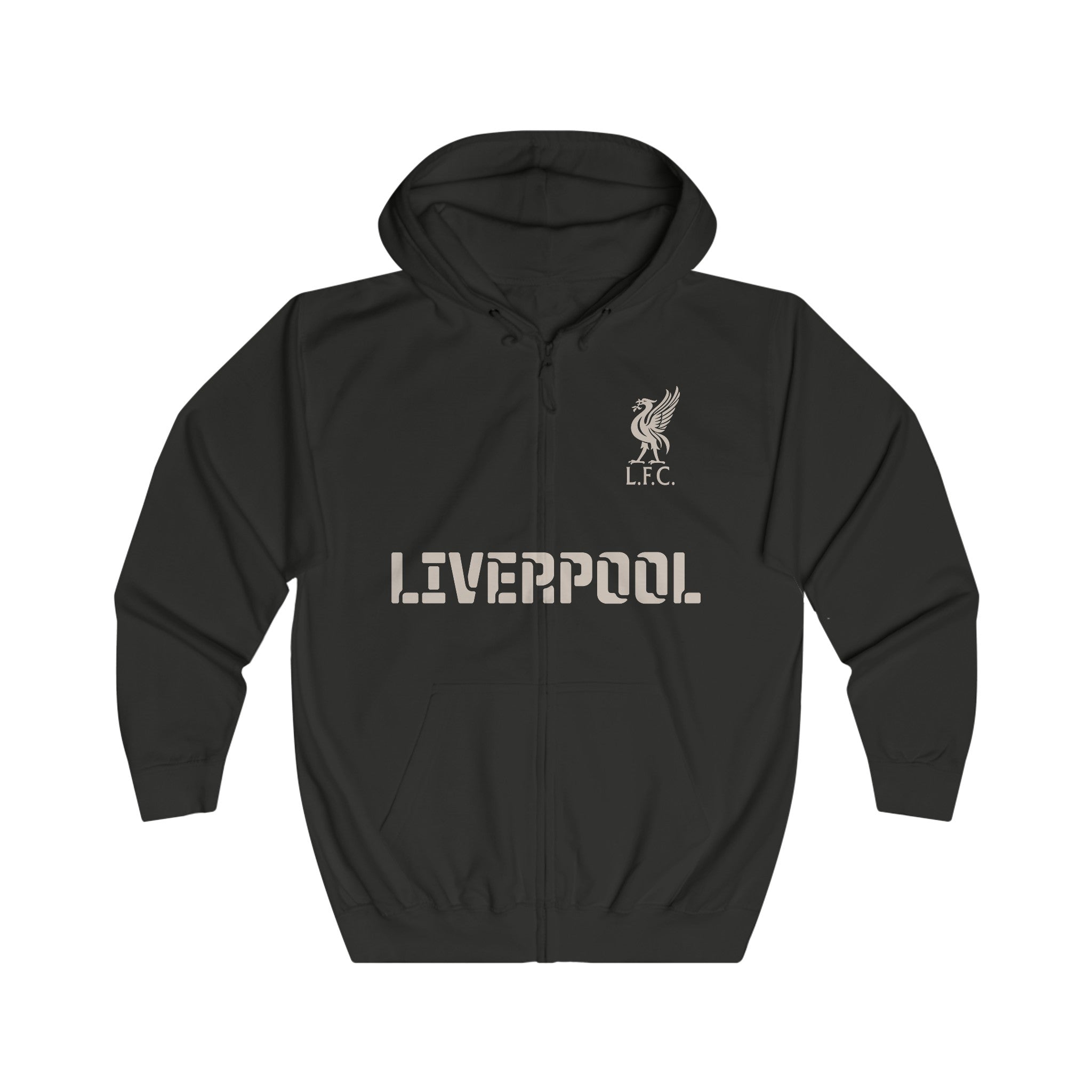 Liverpool Unisex Full Zip Hoodie