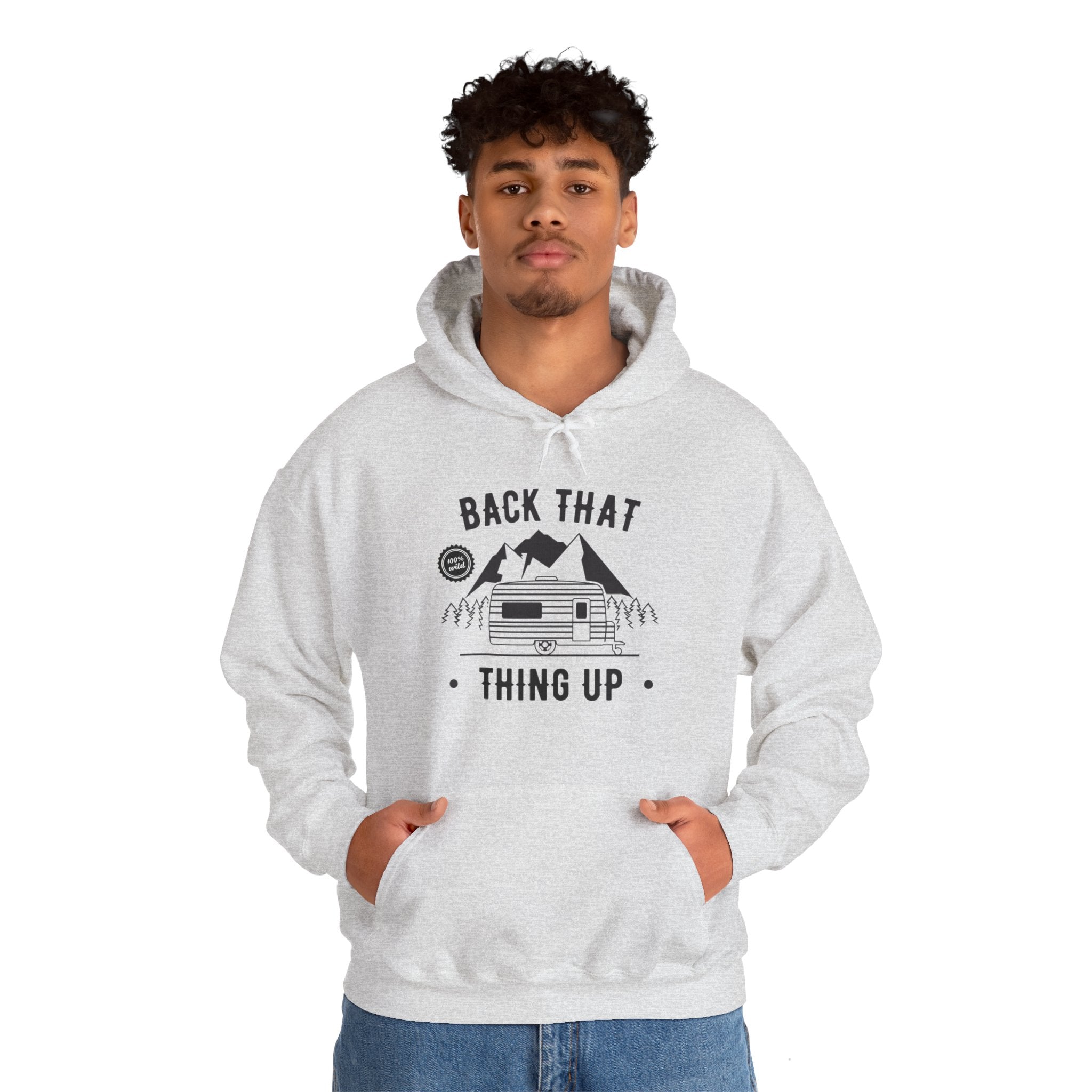 "Back That Thing Up" Unisex Heavy Blend™ Hooded Sweatshirt