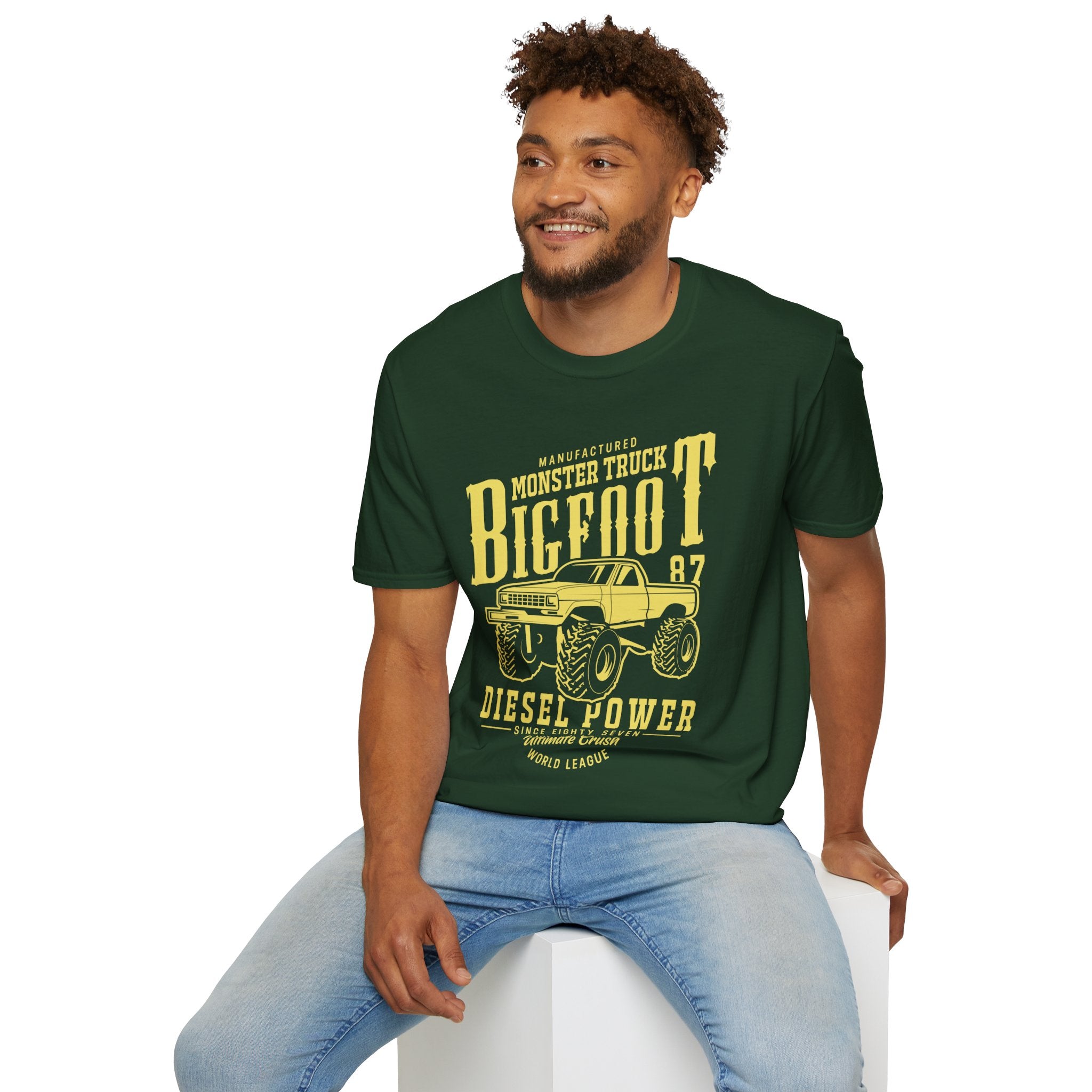 "BIGFOOT DIESEL POWER" Unisex Soft style T-Shirt