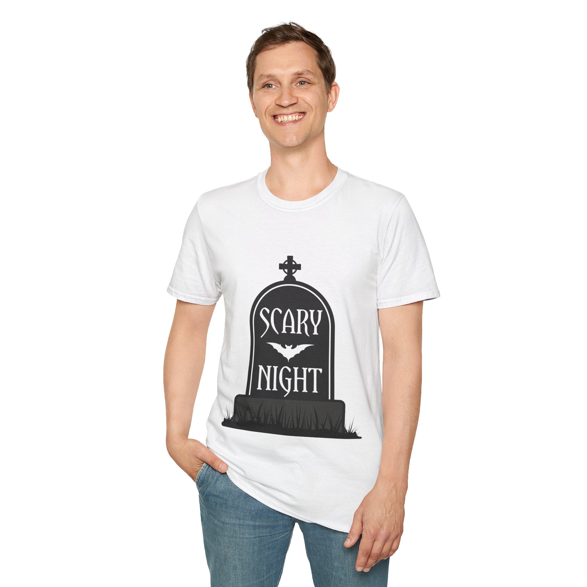 "SCARY NIGHT" Unisex Soft style T-Shirt