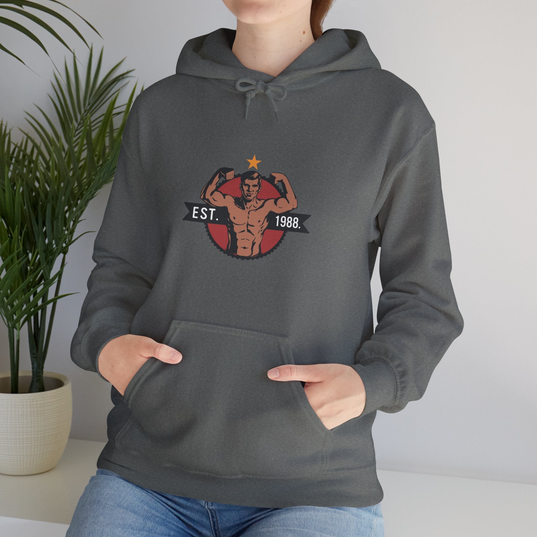 "Gym Life Since 1988" Unisex Heavy Blend™ Hooded Sweatshirt