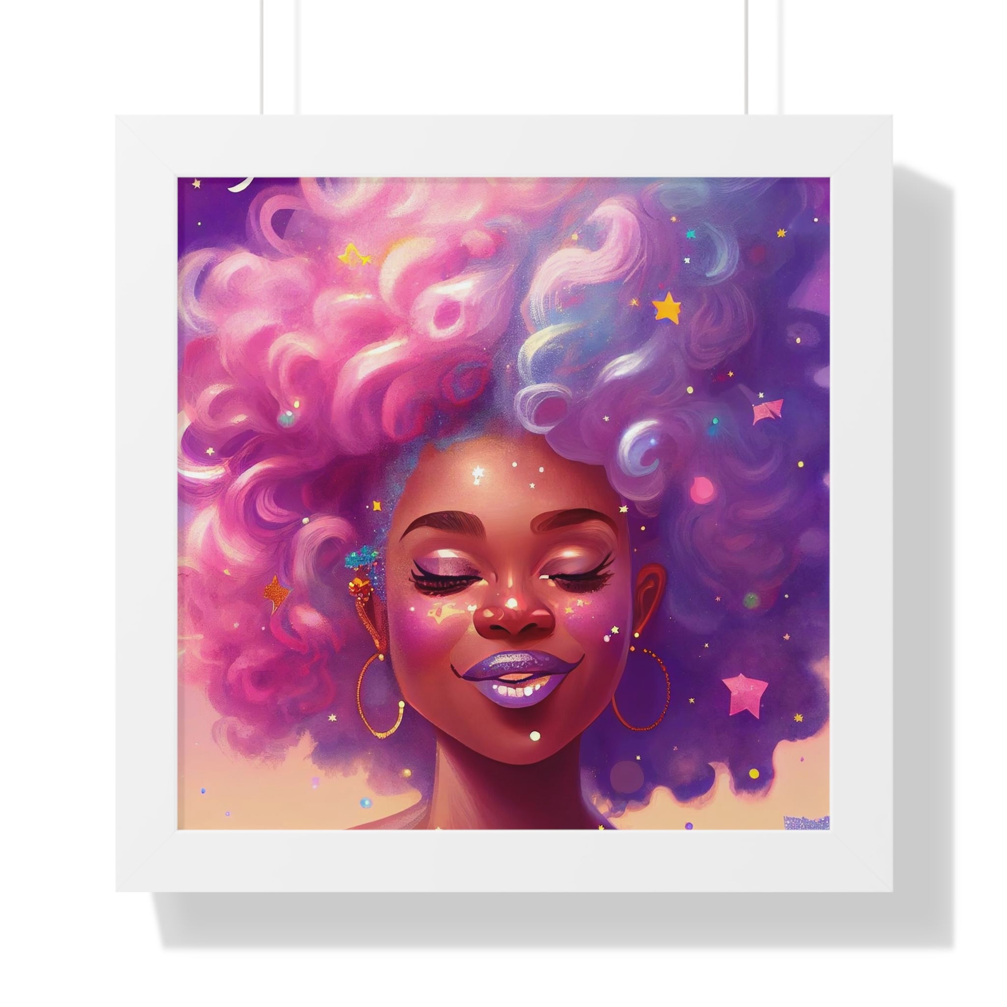 "BLACK GIRL MAGIC" Framed Vertical Poster