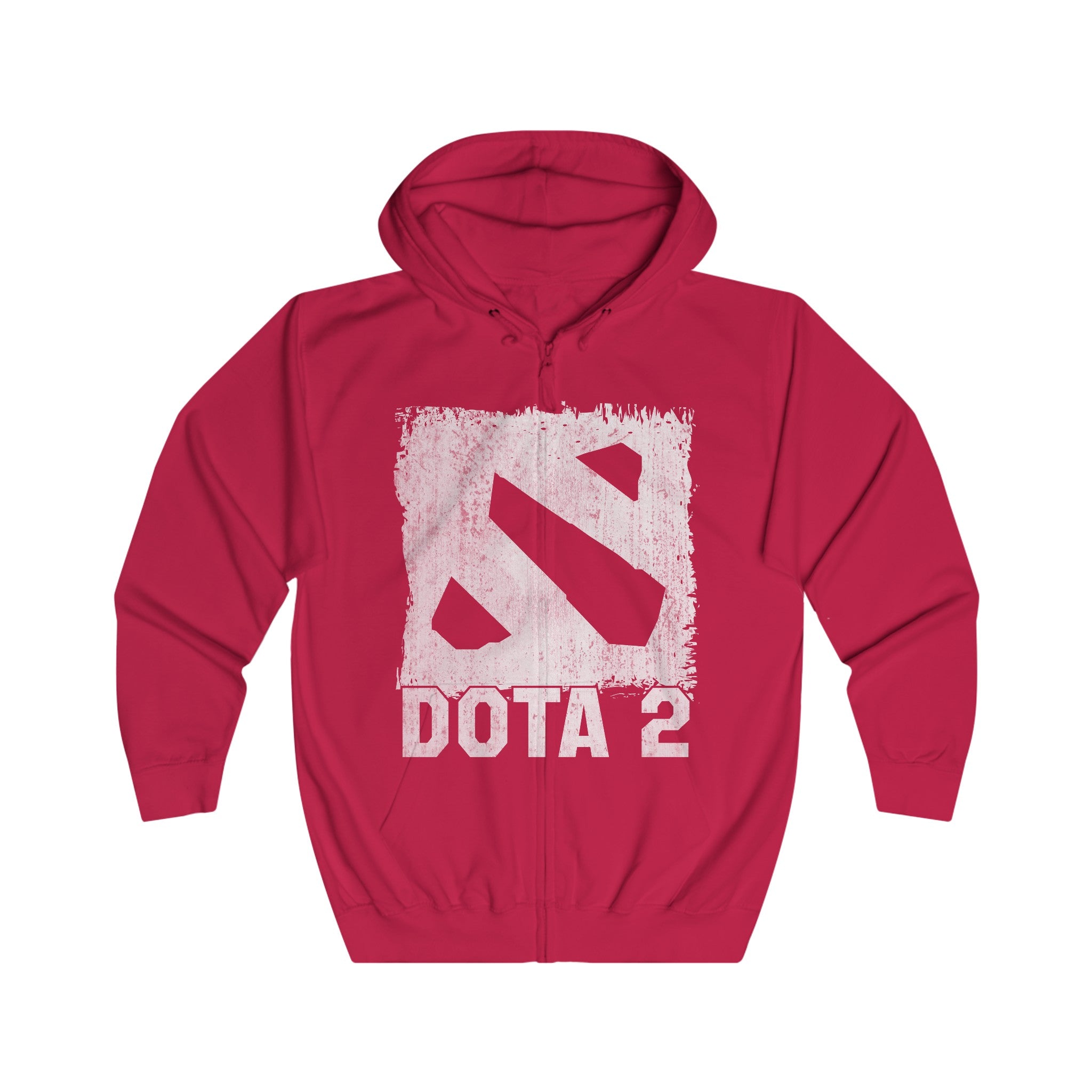 DOTA2 Unisex Full Zip Hoodie