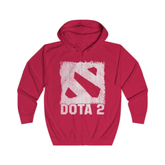 DOTA2 Unisex Full Zip Hoodie