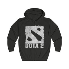 DOTA2 Unisex Full Zip Hoodie