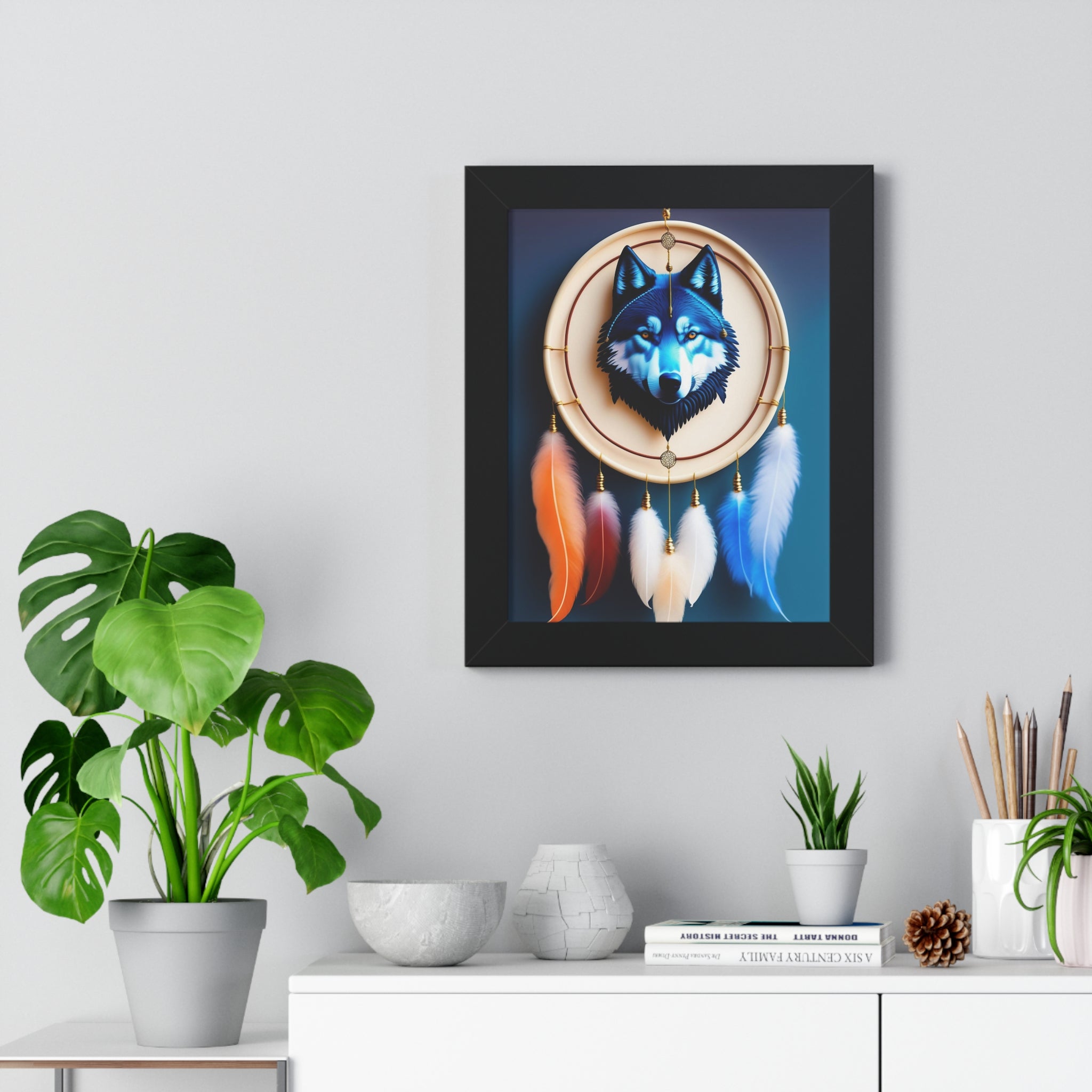 "BOHO" Framed Vertical Poster