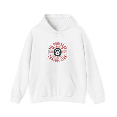 "All ProgressTakes Place Outside Of Comfort Zone" Unisex Heavy Blend™ Hooded Sweatshirt